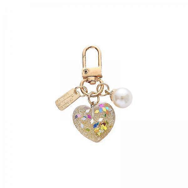 Tyylikäs sydänriipus avaimenperä naisille - tyylikäs laukku ja autotarvike