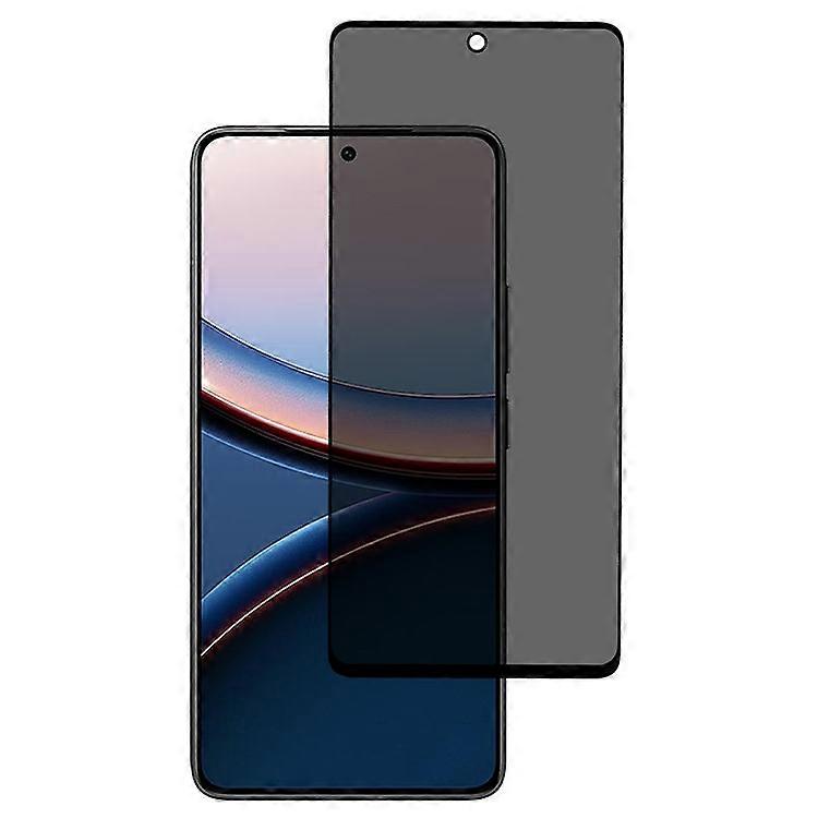 Xiaomi Poco F7 Ultra 5Gのぞき見防止フルカバーフロントスクリーンプロテクターシルク印刷強化ガラスフィルムに対応