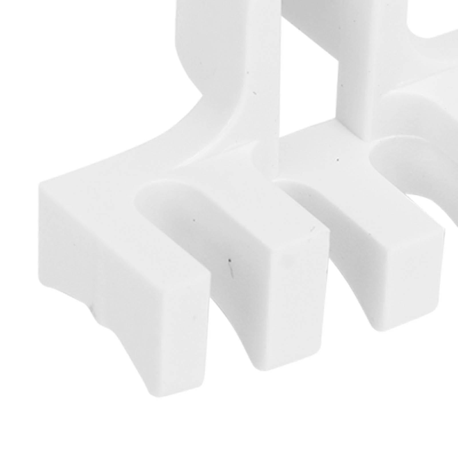 2szt Badminton Stringing Load Spreader Protector - Biały