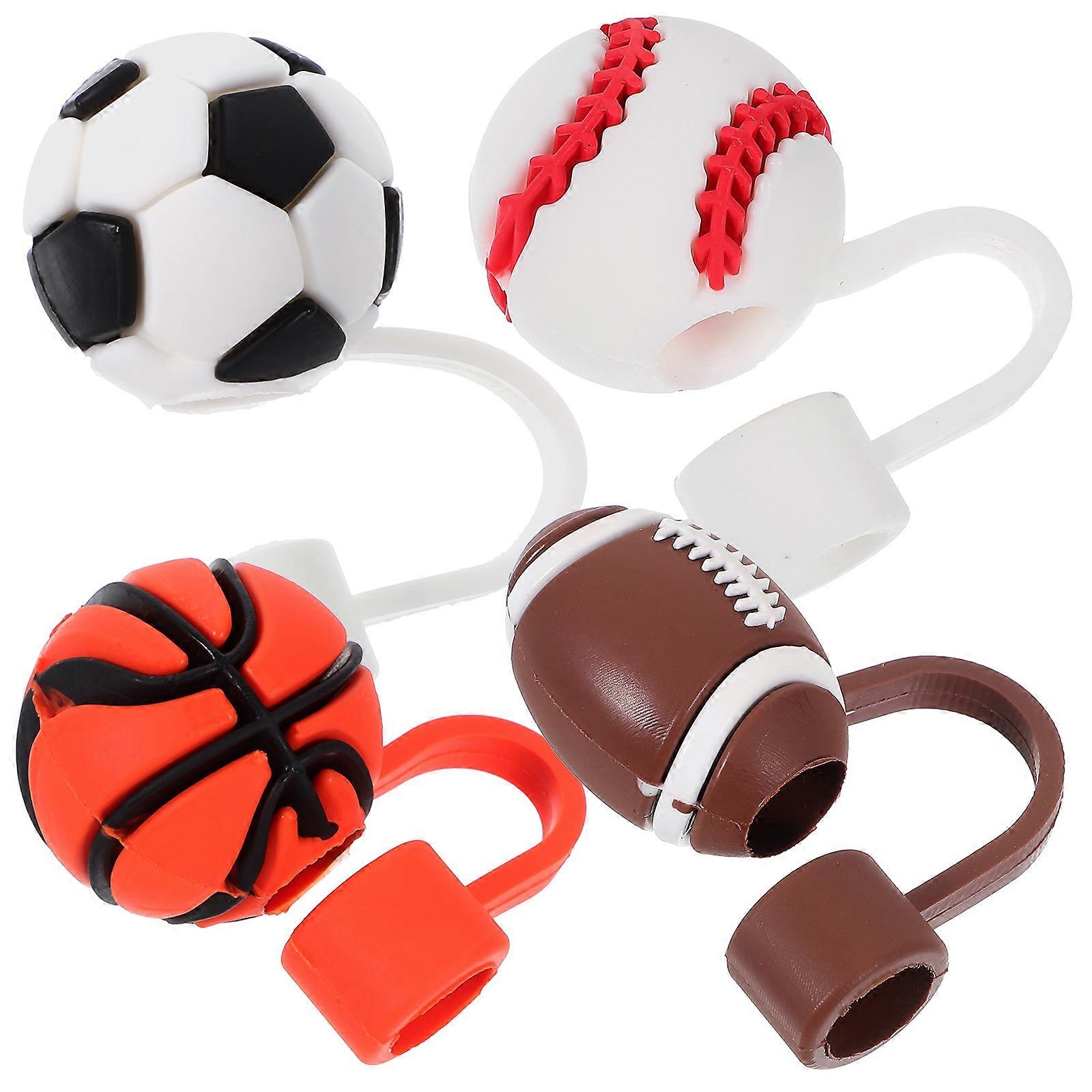 Silicone Decorative Plugs for Straws, Perfect for Everyday Use