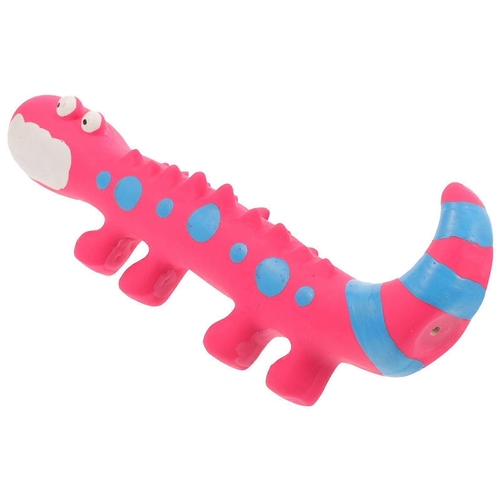 Shaped Lizard Squeaky Toy for Puppies, Boosts Intelligence through Play