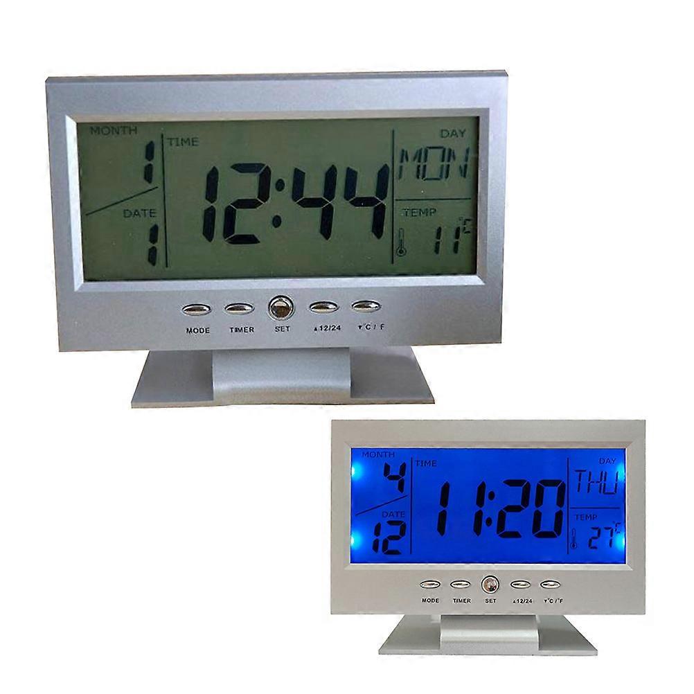 Advanced Alarm Clock Combining Time Accuracy with Comfortable Night Light Functionality