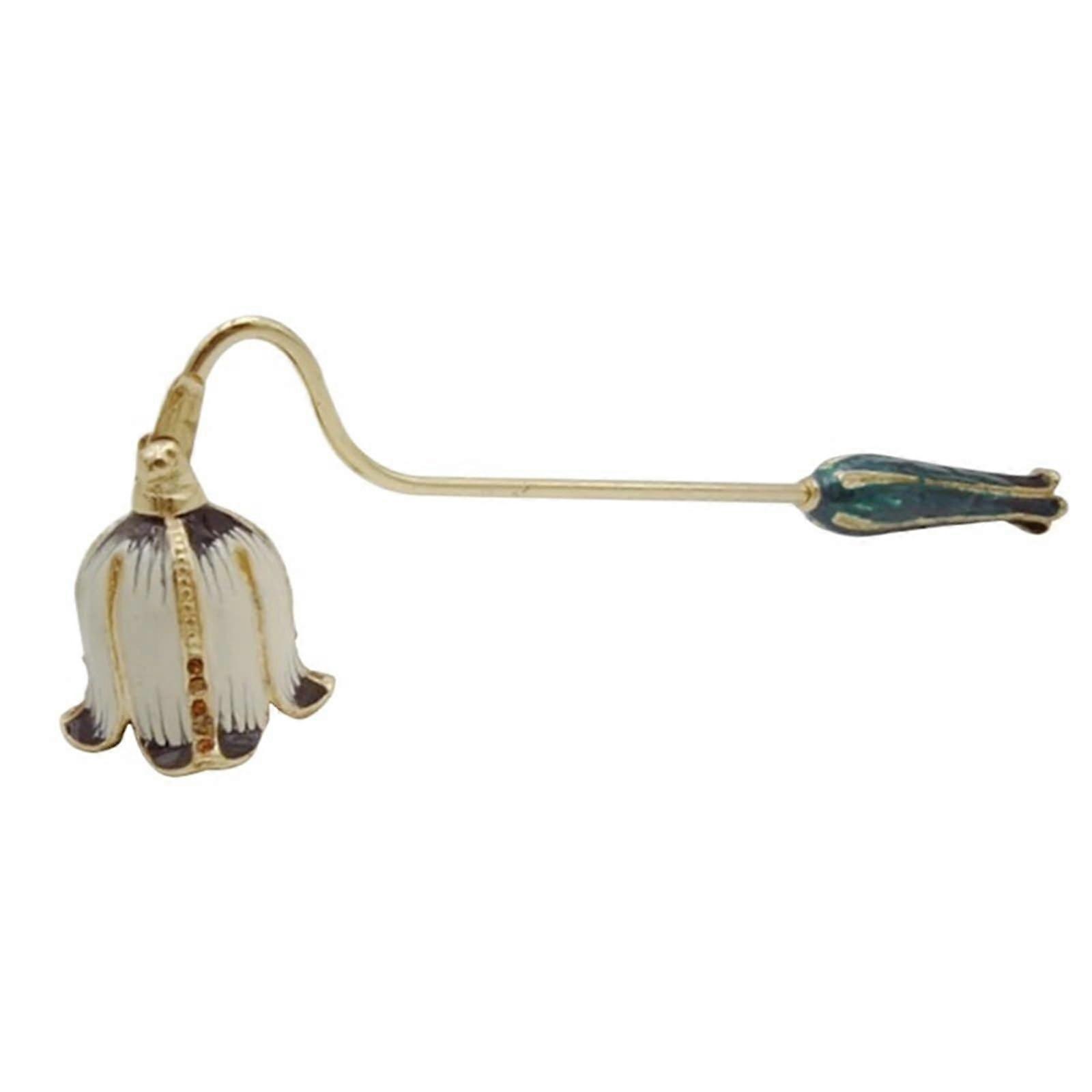 Candle Snuffer For Aromatherapy Candles - Compact Handheld Extinguishing Tool For Bedroom Green