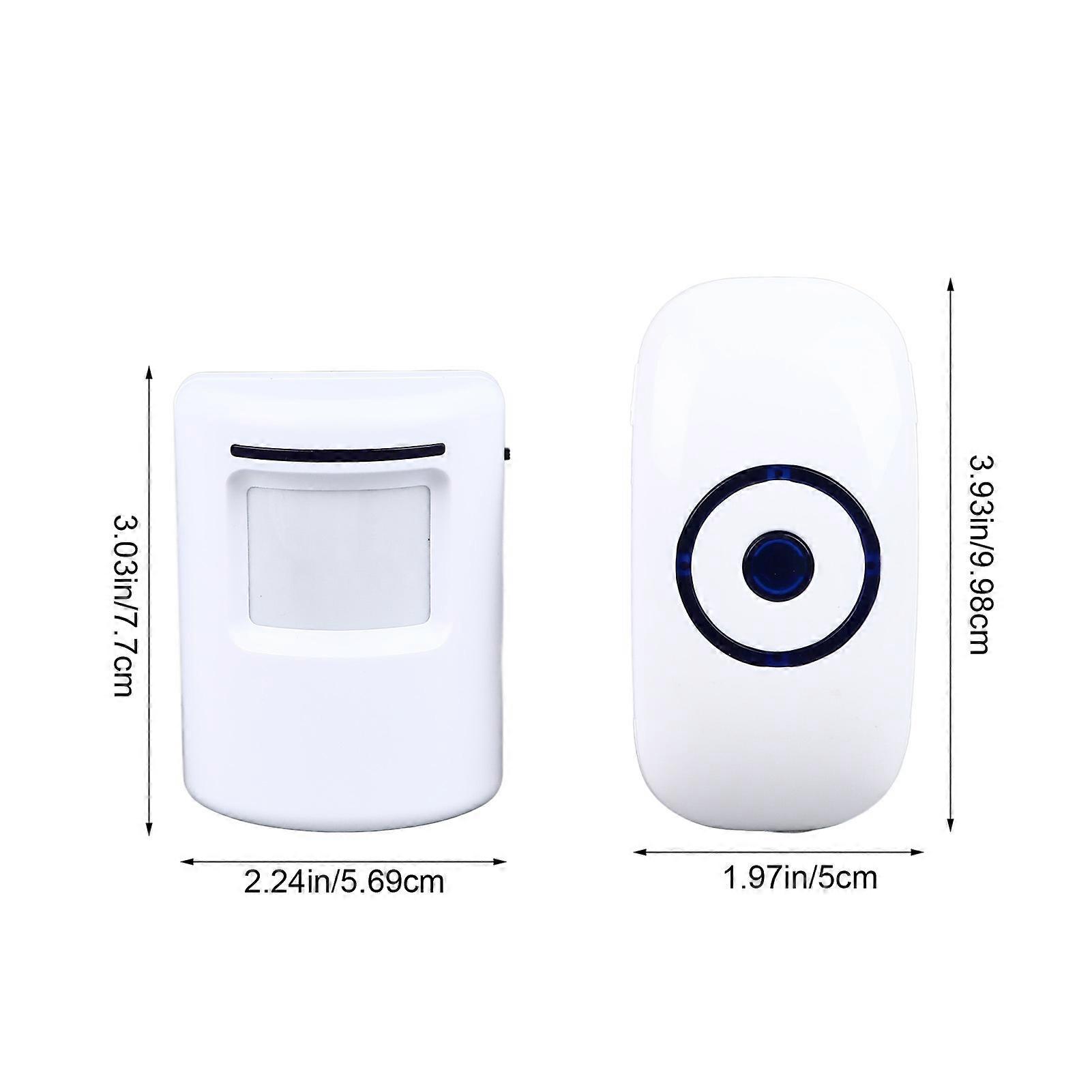 Infrared Motion Sensor Door Bell Split Design for Shop Store Office Home Garage