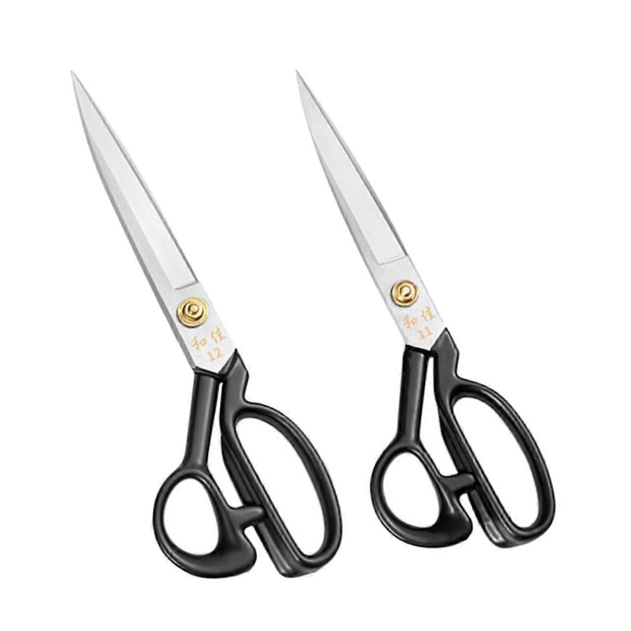 2 pieces sharp scissors highquality fabric scissors for precise cuts textiles and more ergonomic grip durable design for clothing and craft projects