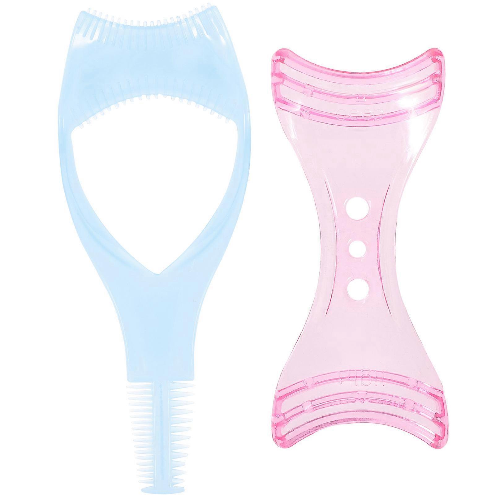 Eyelash Shield Applicator Mascara Tools For Eyelash Daily Use Plastic Eyelash Grooming 10.50x4.00x0.30Cm 2Pcs
