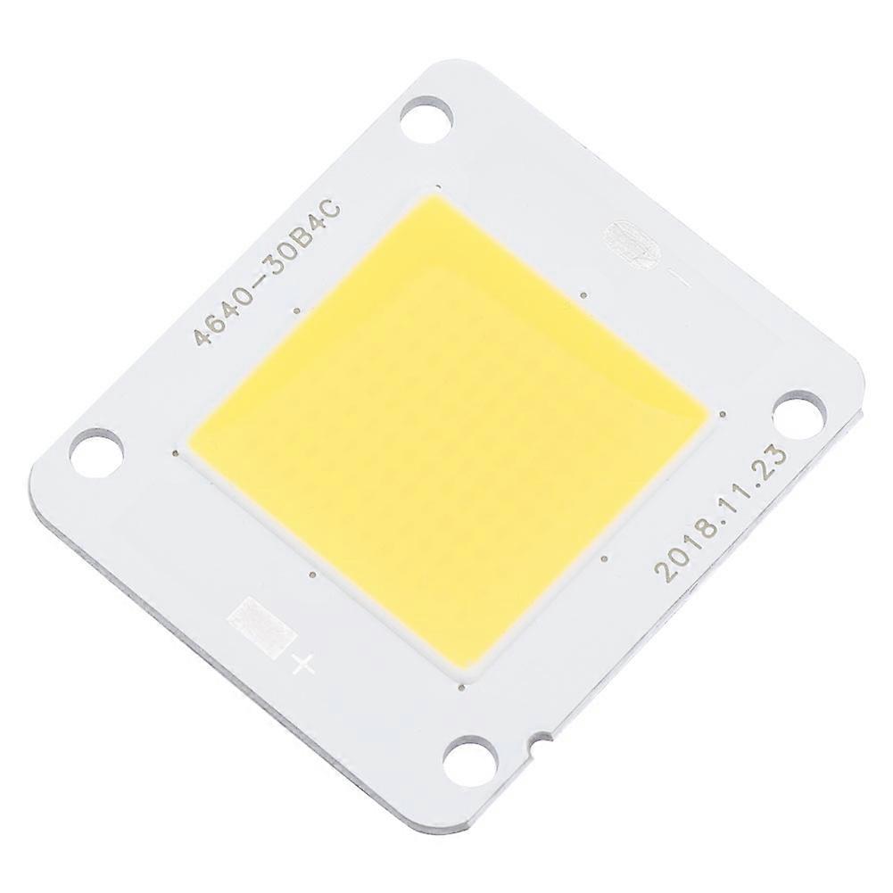 Projecteur LED COB 50 W, longue durée et brillant, avec technologie LED intégrée (blanc chaud 3 000-3 200 K)
