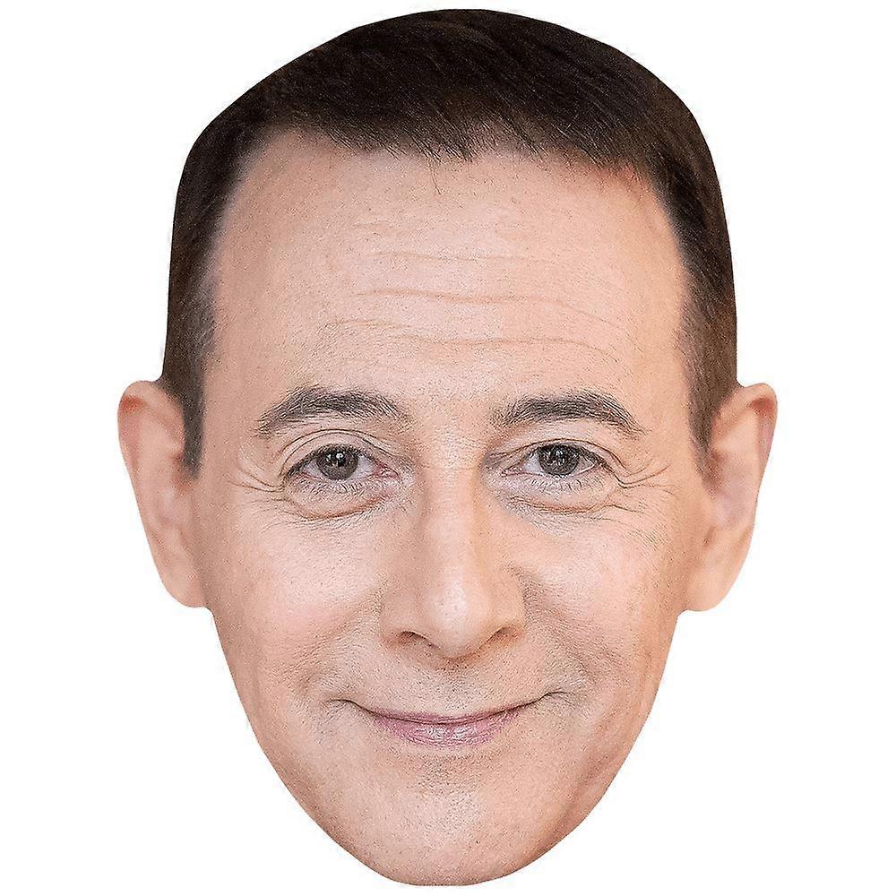 Pee-wee Herman (Smile) Celebrity Mask, Flat Card Face