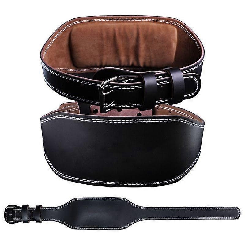 Adjustable Weight Lifting Belt with Buckle Back Support Squat Belt for Men and Women XL