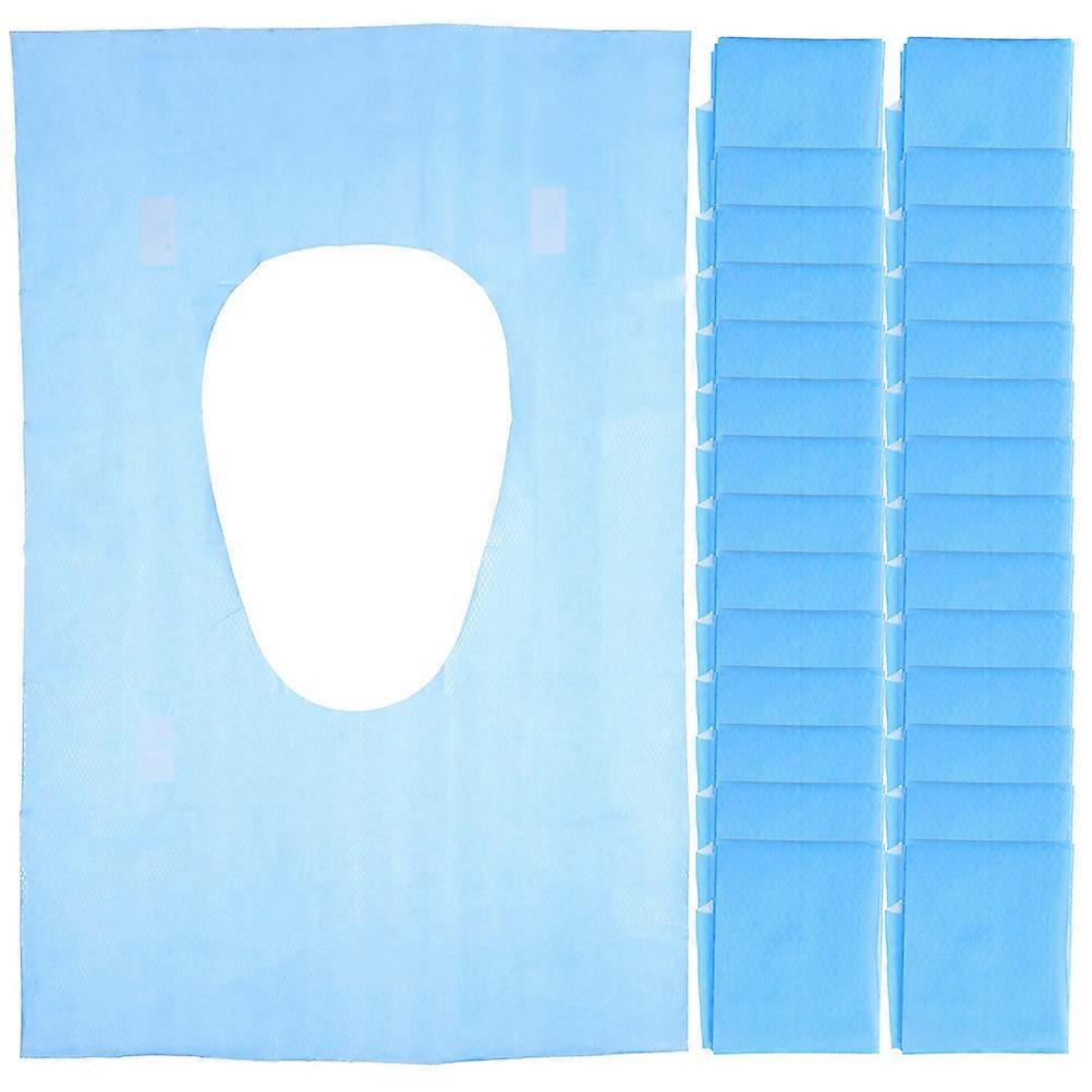 Toilet Seat Cover Mat Versatile Disposable Toilet Seat Cushion For Outdoor Use Travelers 60cm X 40cm X 01cm 30Pack