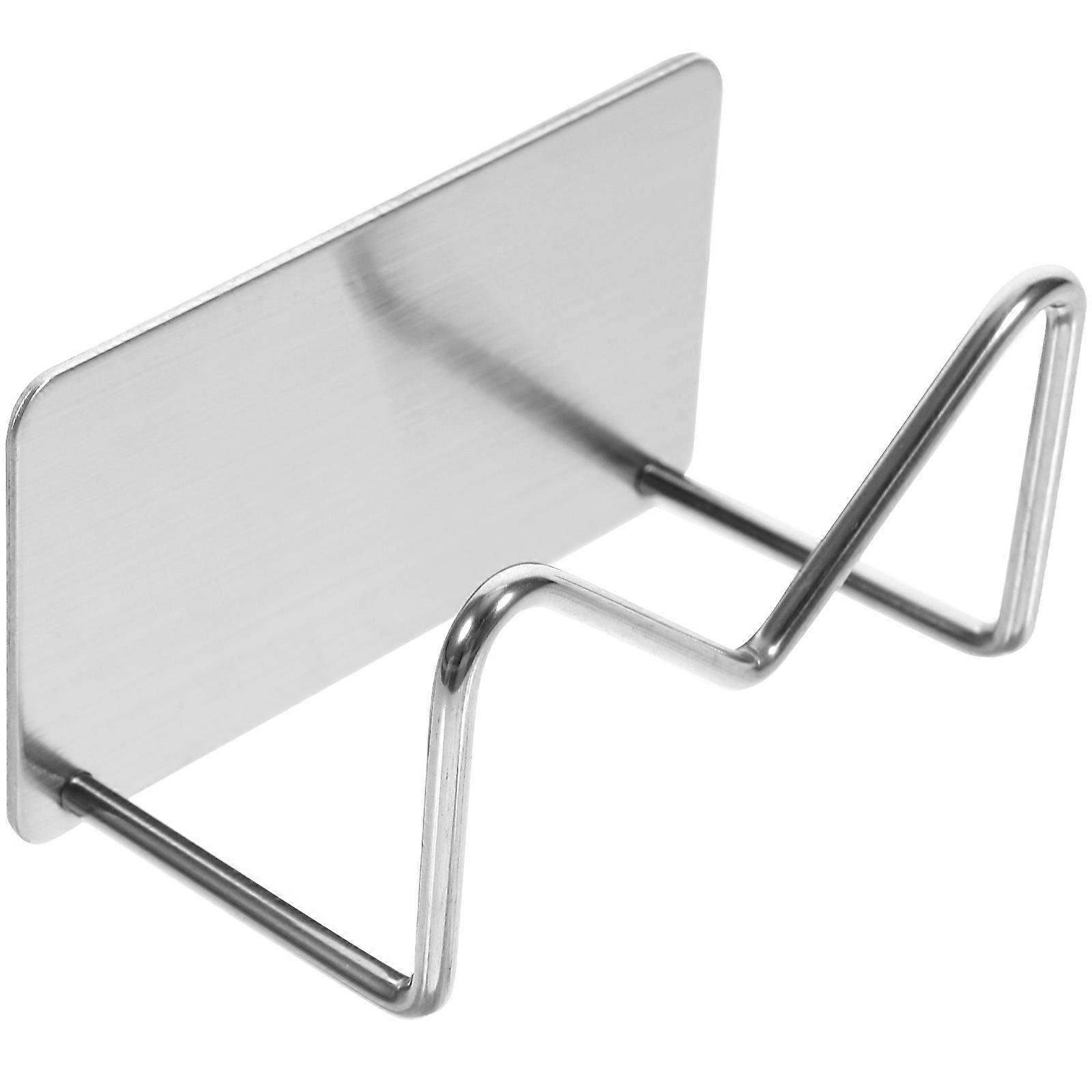 Sink Sponge Rack Stainless Steel Kitchen Accessories Draining Storage Square 1Set