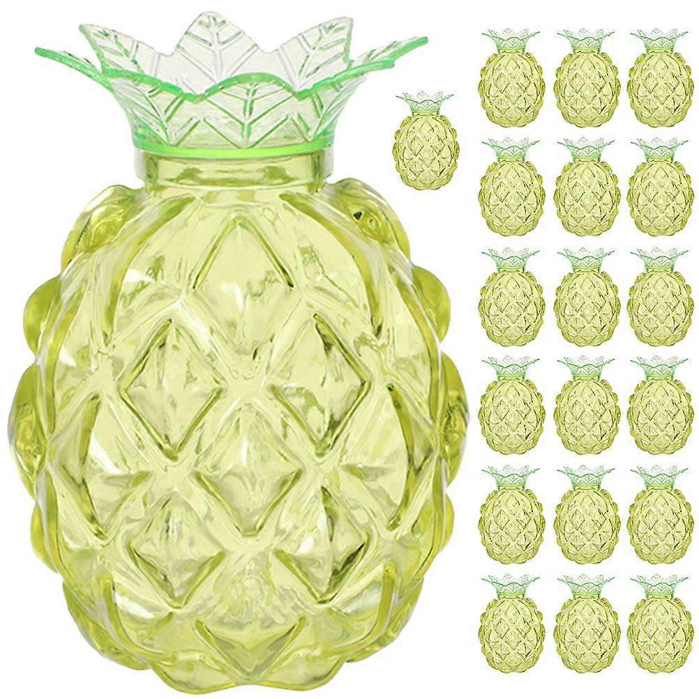 20pcs Pineapple Shaped Candy Storage Boxes Creative Gift Boxes Container for Hawaii Prty Birthday Wedding
