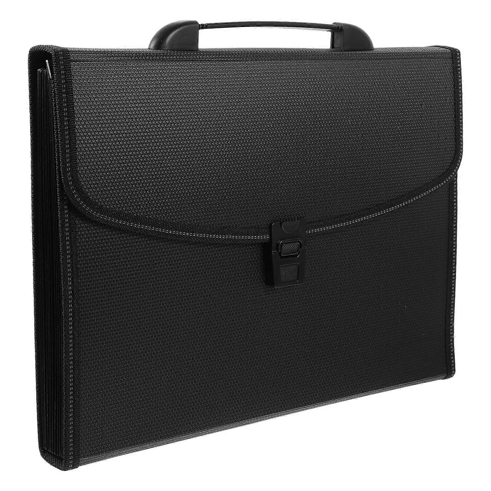 School Folders Accordion Folder Office Work Multilayer Design Rectangular Storing Papers 1Pack