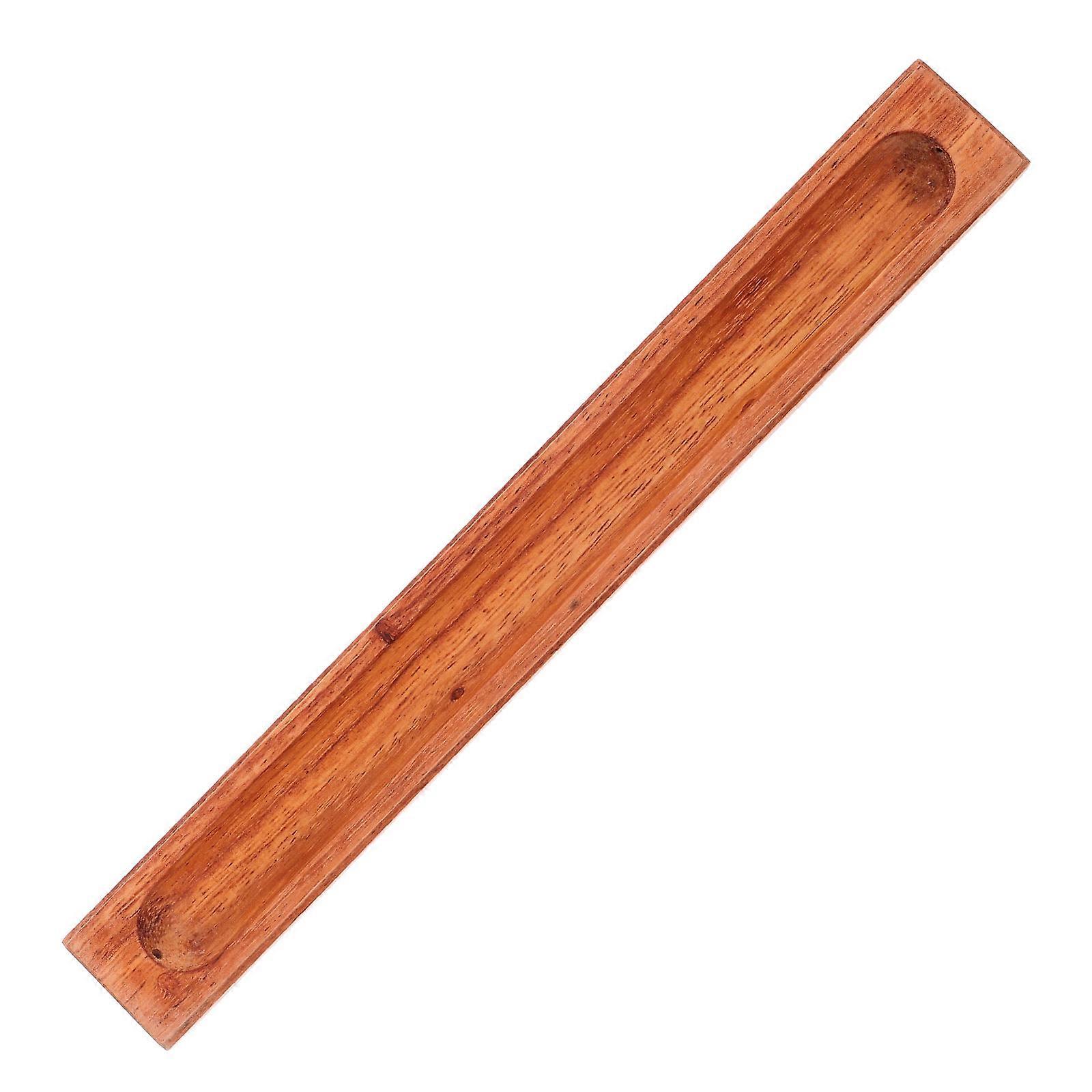Sacred Wood Incense Base Incense Burning Stylish Daily Life Use 24.00X3.00X1.30cm 1Pcs