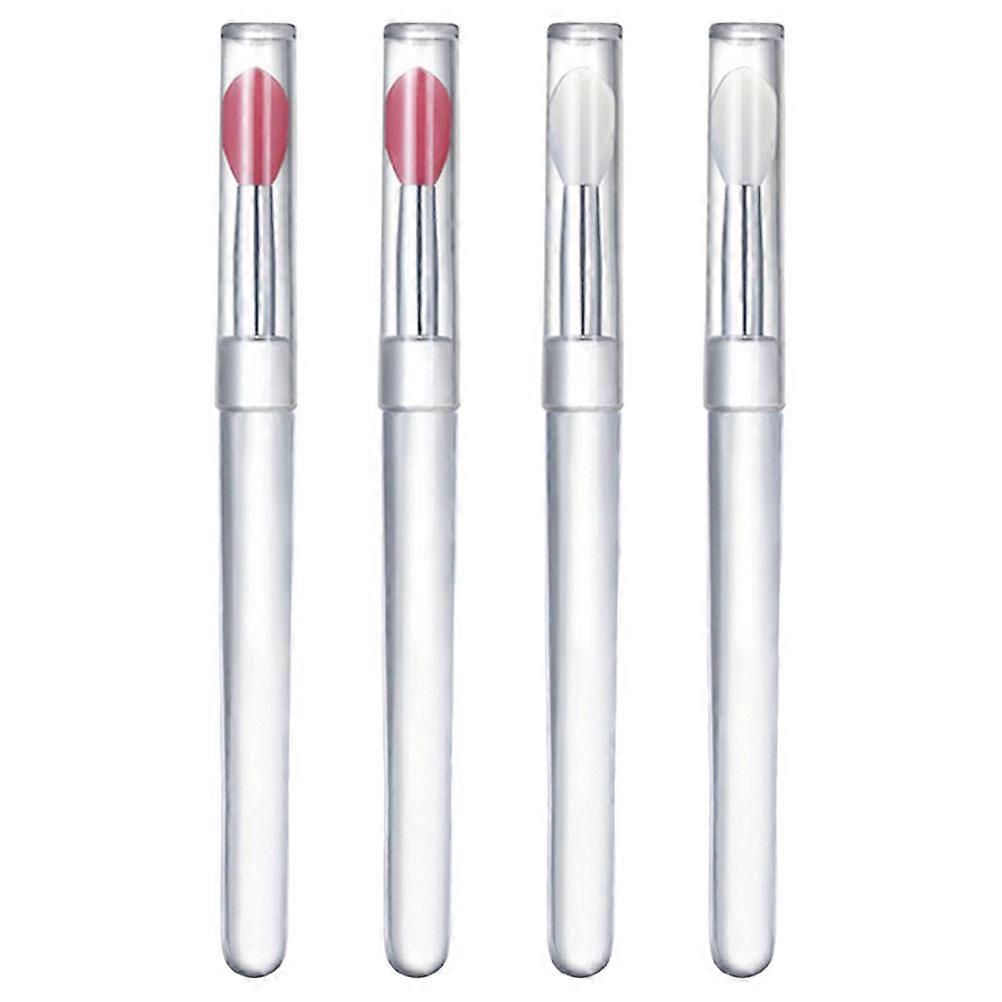 Here's a refined and professional product description based on your input:
**4PCS Silicone Lip Brushes – Precision Makeup Applicators for Lip
