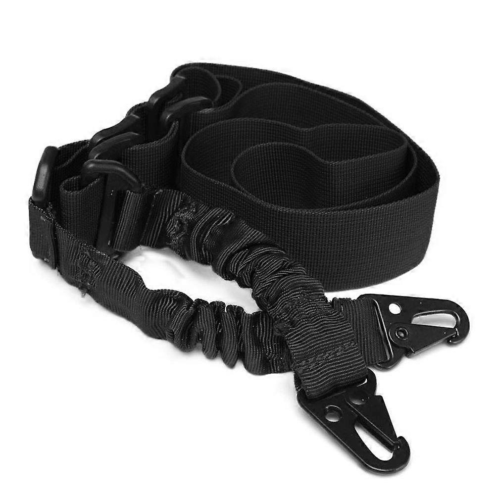 Rifle Sling - Adjustable 2 Point Paracord Strap for Hunting, Airsoft, Camping - Black Outdoor Gear