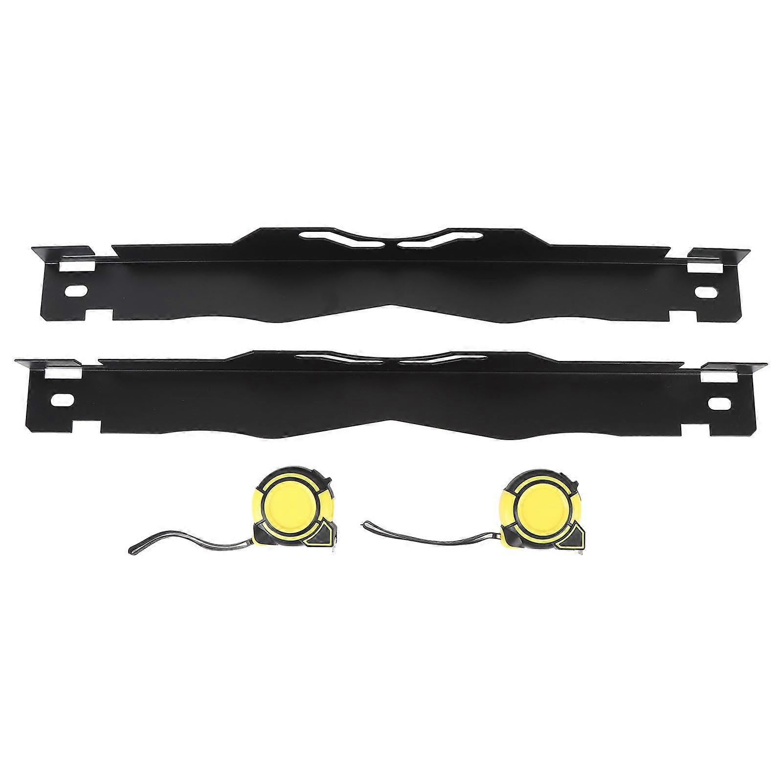2Pcs Wheel Alignment Tool Plate Accurate Measurement Iron Wheel Alignment Tool with 3 Meters Tape Measures for ATV UTV SUV