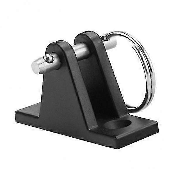 2X Nylon Deck Hinge Mount Boat Bimini Top Fitting for Quick Release Pin Ring