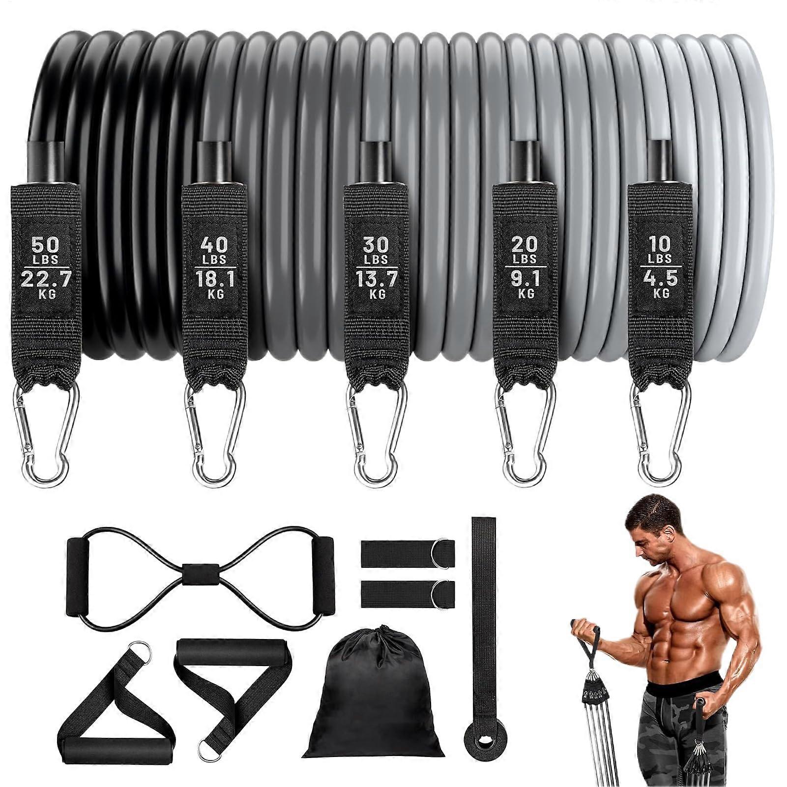 Gymnastics resistance bands – nonslip, multifunctional for buttocks, core, arms, legs.