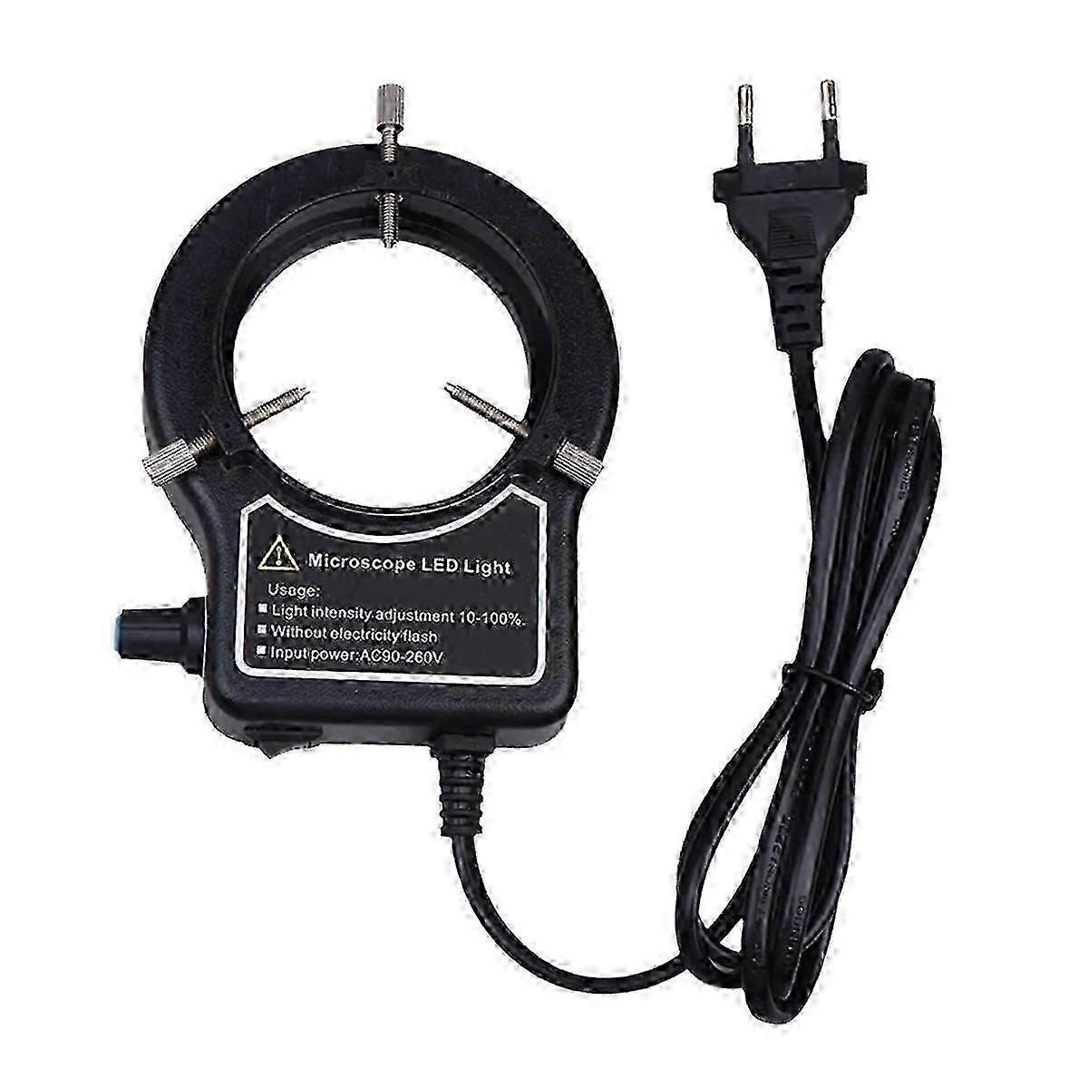 Microscope Ring Light Illuminator Lamp for Microscope Circle Light Industrial Microscope Camera EU-