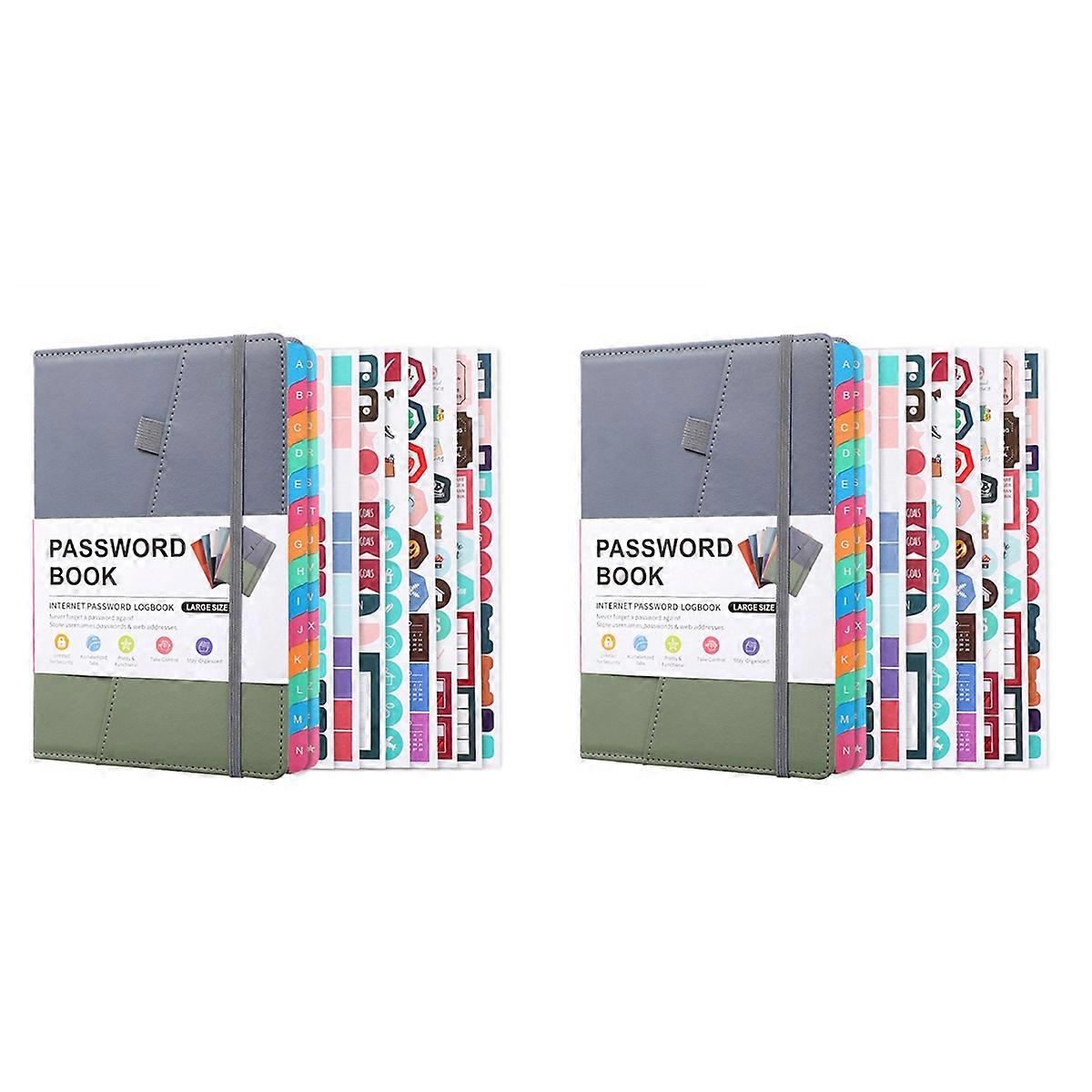Password Keeper Book with Alphabetical Tabs for Seniors, C