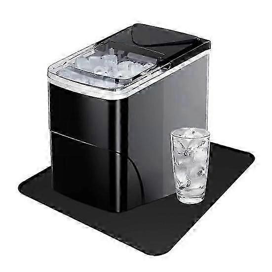 Ice Maker Pad Countertop Water Absorbent Mat Reusable Ice Maker Tray Pad Easy to Clean Dish Drying Mat for Kitchen