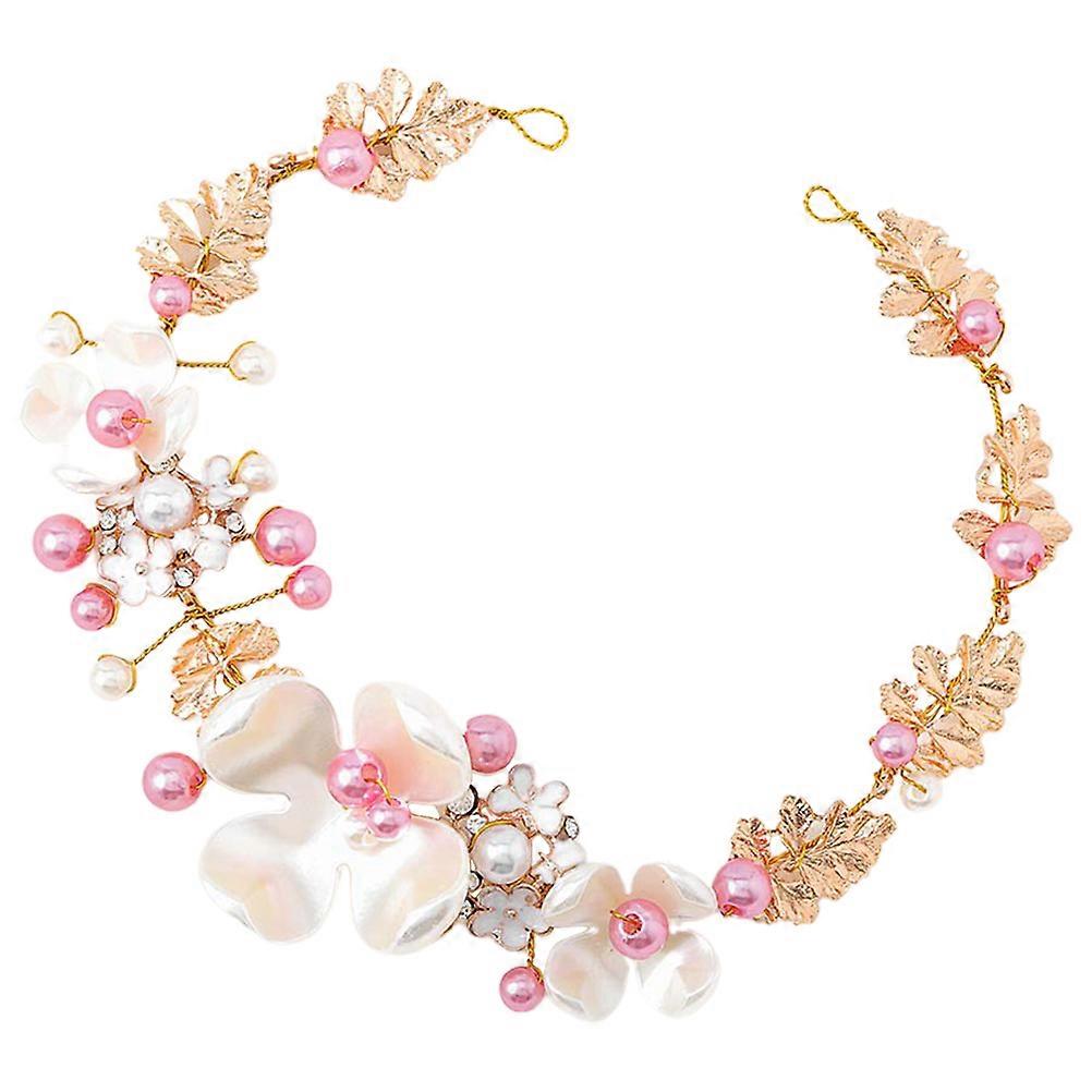 1pc Stylish Pearl Hair Band for Decor Made of Durable Alloy with Detail and Multi Color