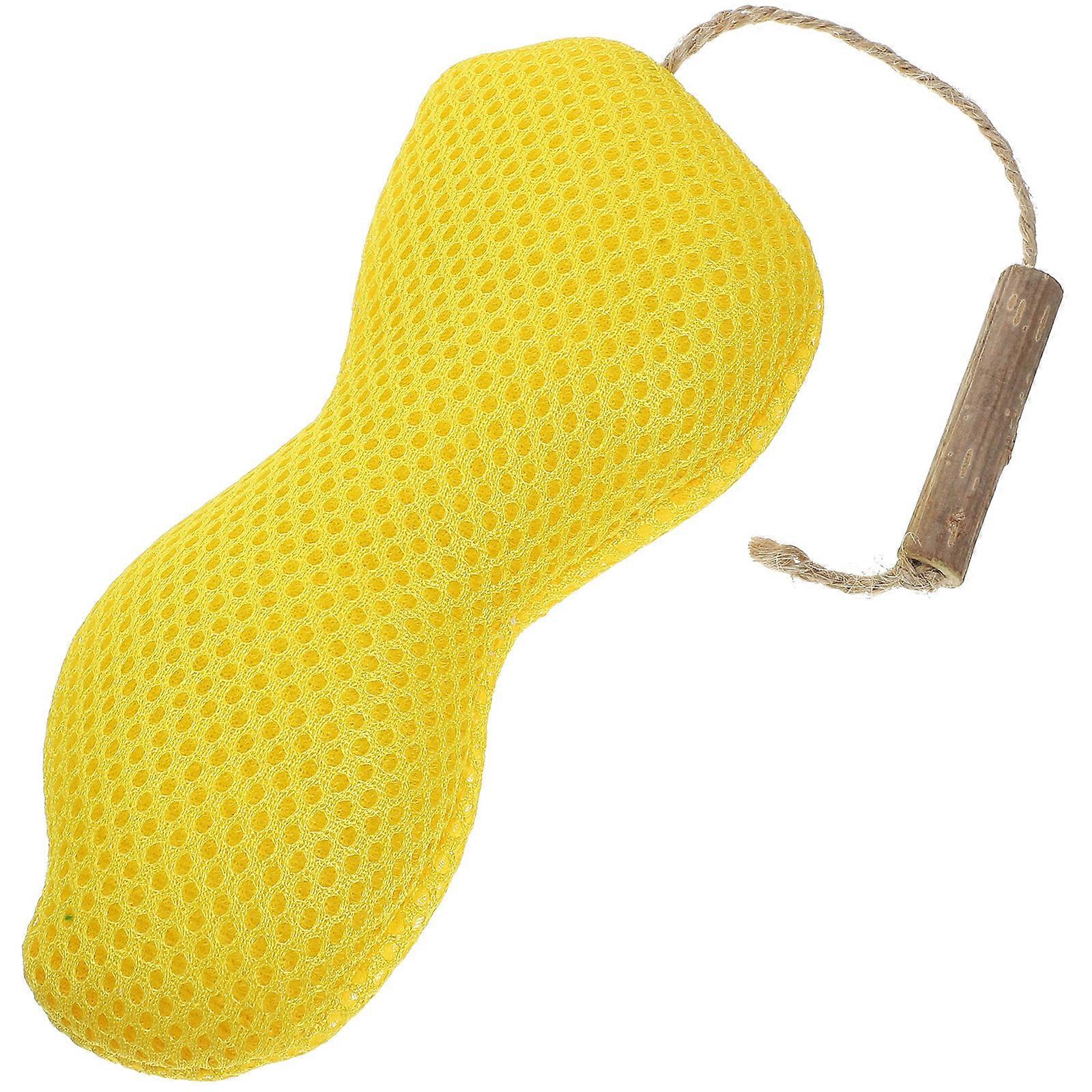 Catnip Toy Cat Indoor Playtime Cuddling Yellow 28.00X6.50X4.00CM Interactive Play 1Pack