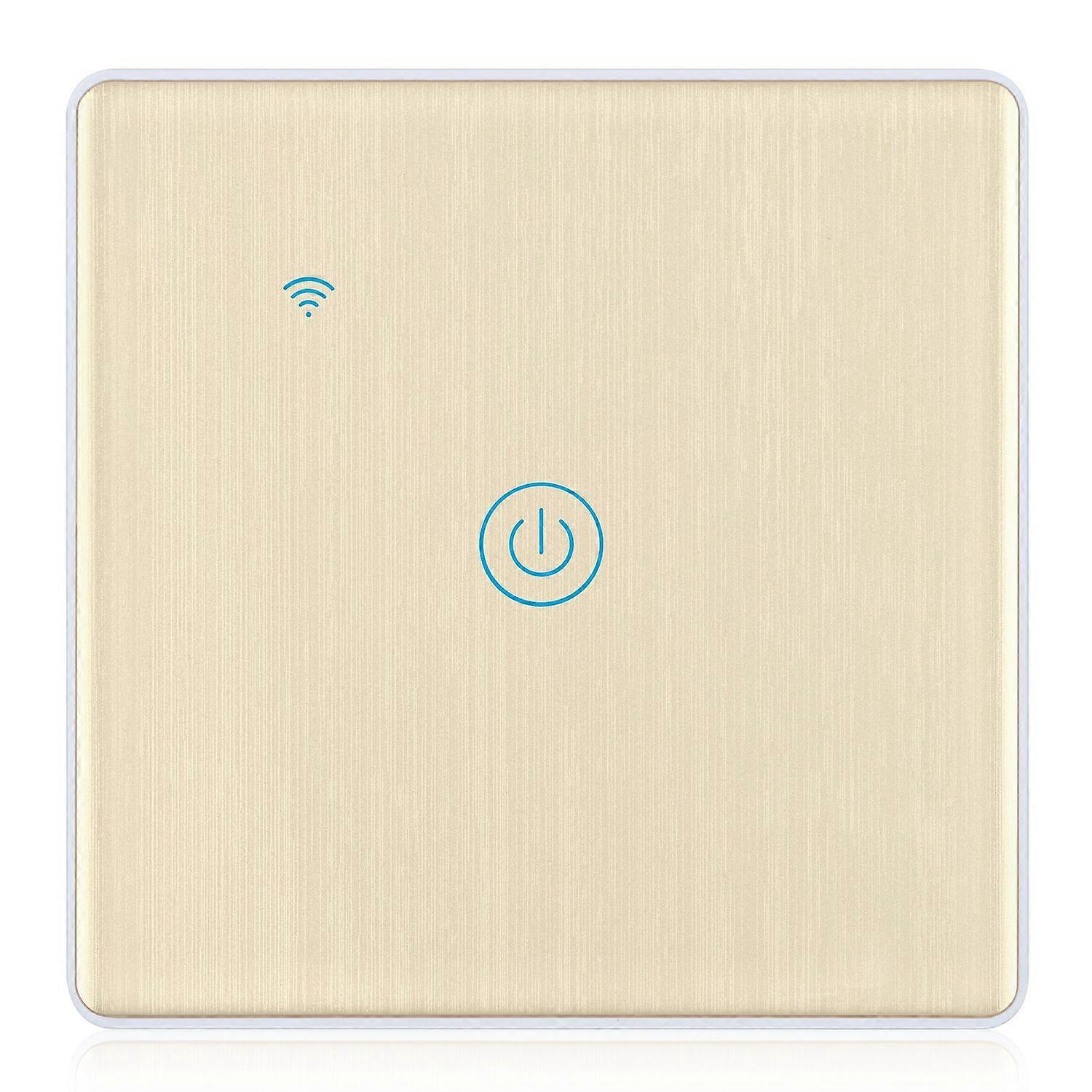 DS-101JL-1 1 Gang WiFi Bluetooth-compatible Dual Mode APP Voice Control Smart Touch Wall Switch