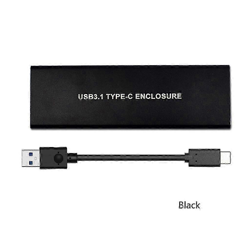 M.2 NGFF SSD-Gehäuseadapter Werkzeuglos USB 3.1 PCIe M-Key mit 10 Gbit/s