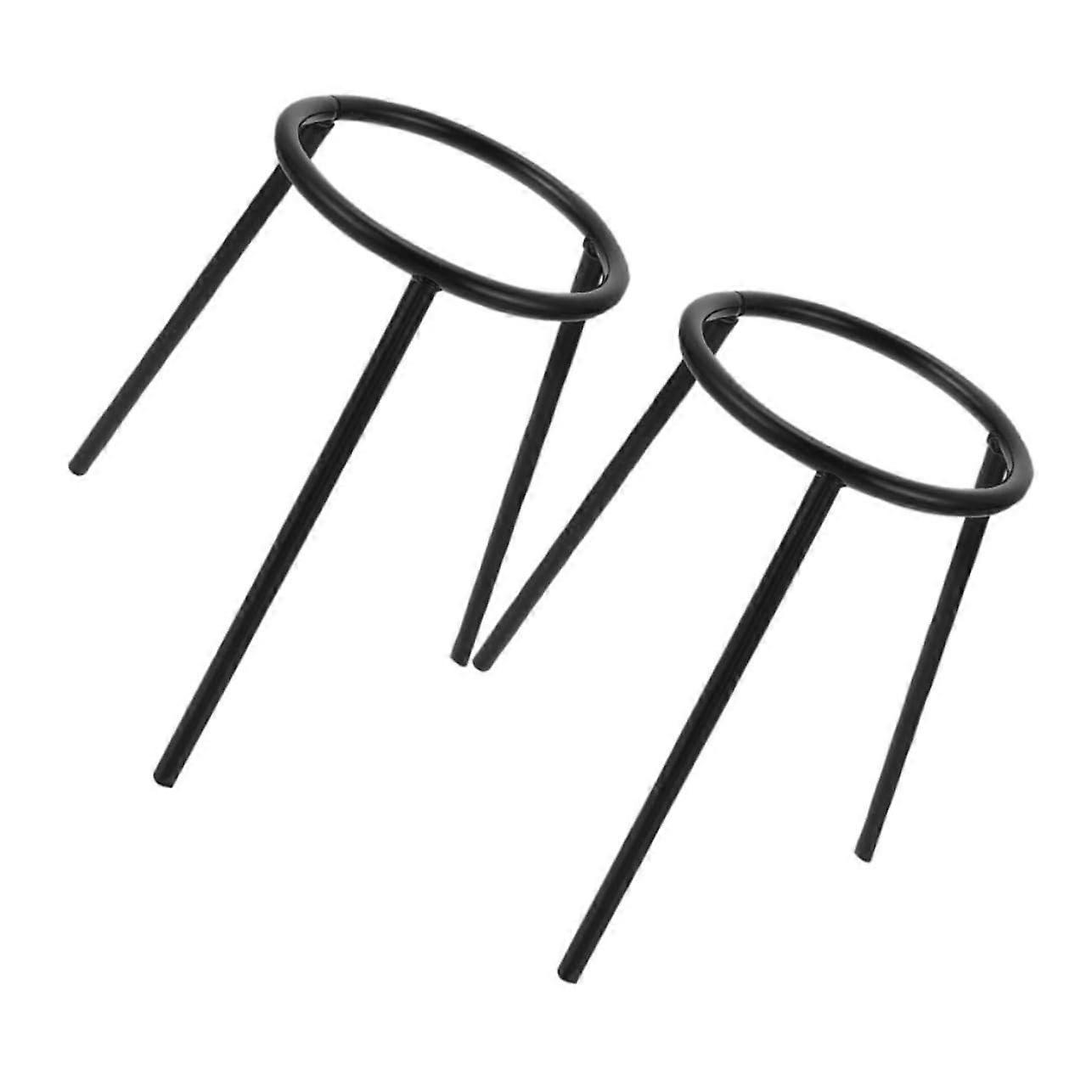 Laboratory Heating Lamp Stand 2-Pack, Lab Equipment Support, Stable Lamp Holder