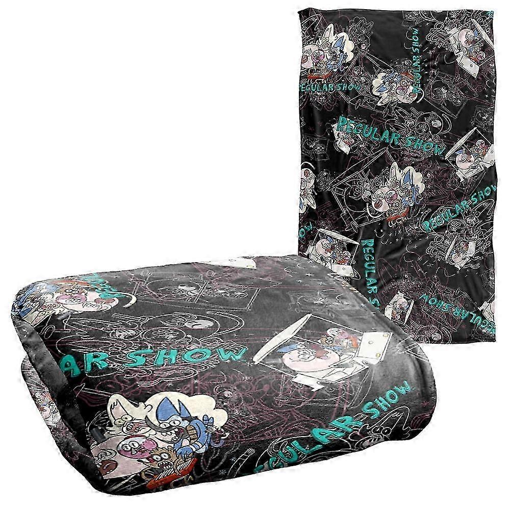 Regular Show Golf Cart Ride Soft Touch Super Soft Throw Blanket