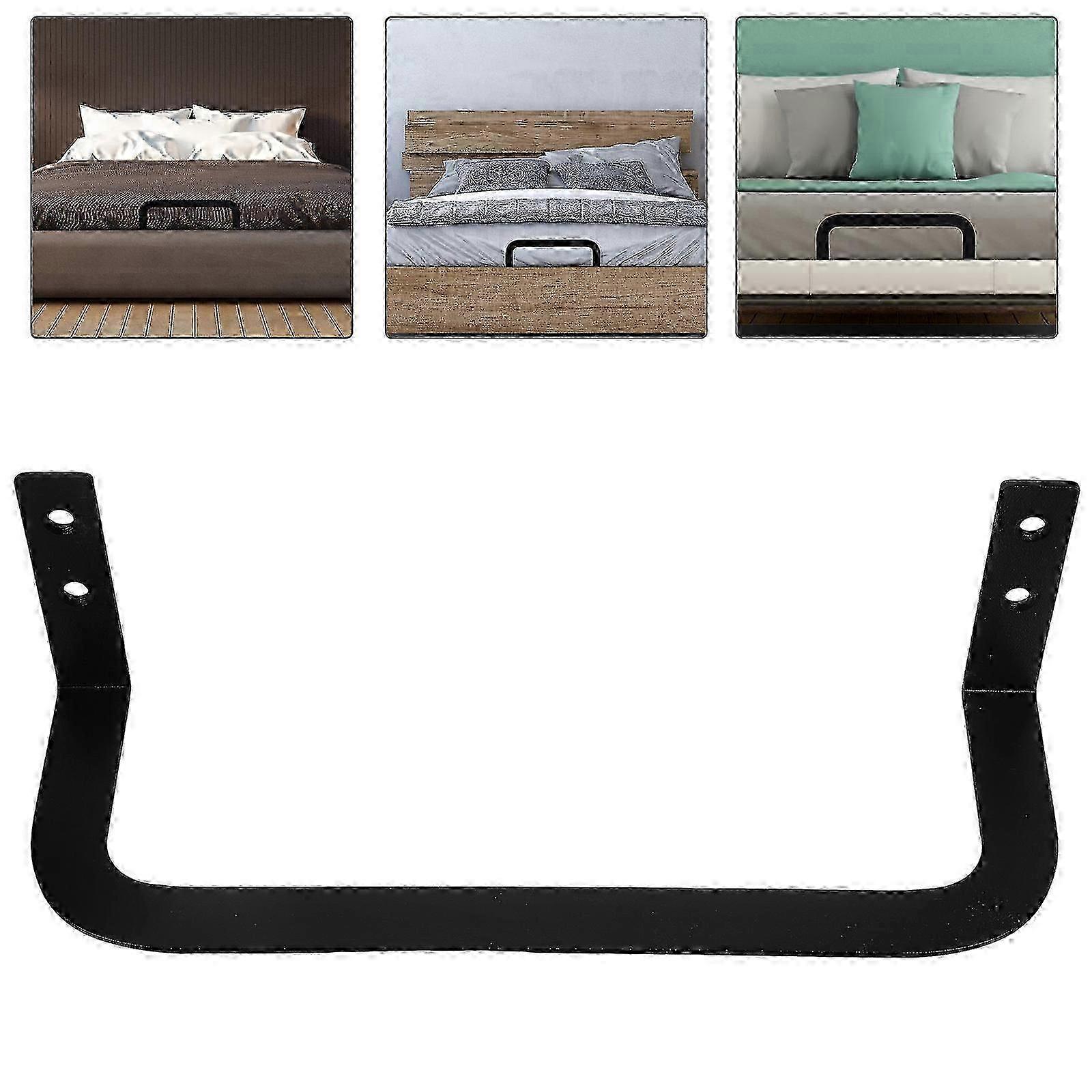 2Pcs Metal Mattress Retainer Bar Holder Slide Stopper Stabilizers