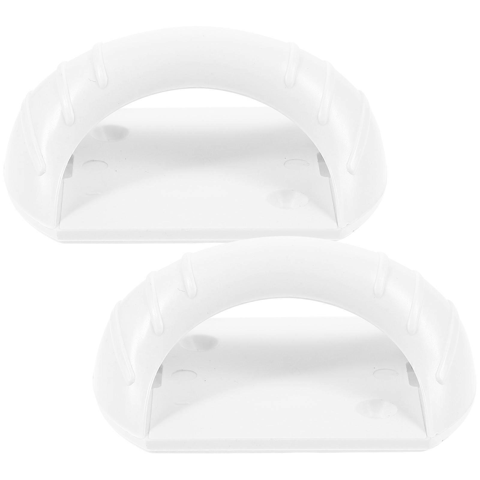 Suction Cup Handles Adhesive Cabinet Pulls for Glass Doors 2Pcs