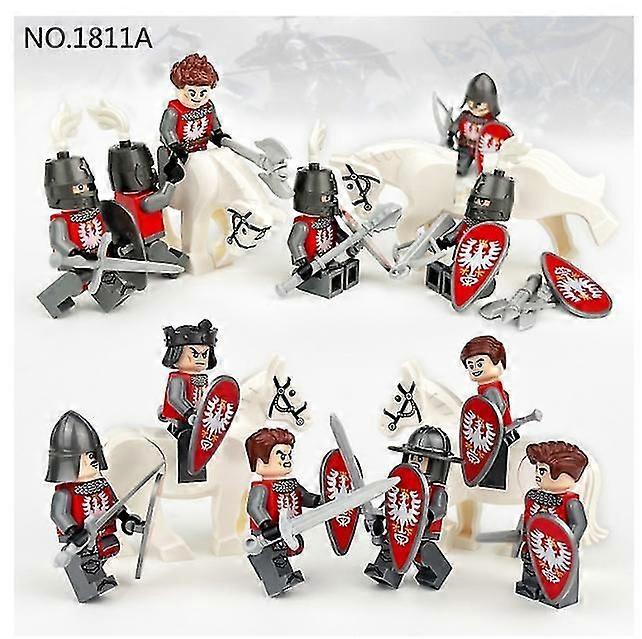 Ny version 1811En medeltida figur, vapentillbehör, barnmontering, barnpresenter