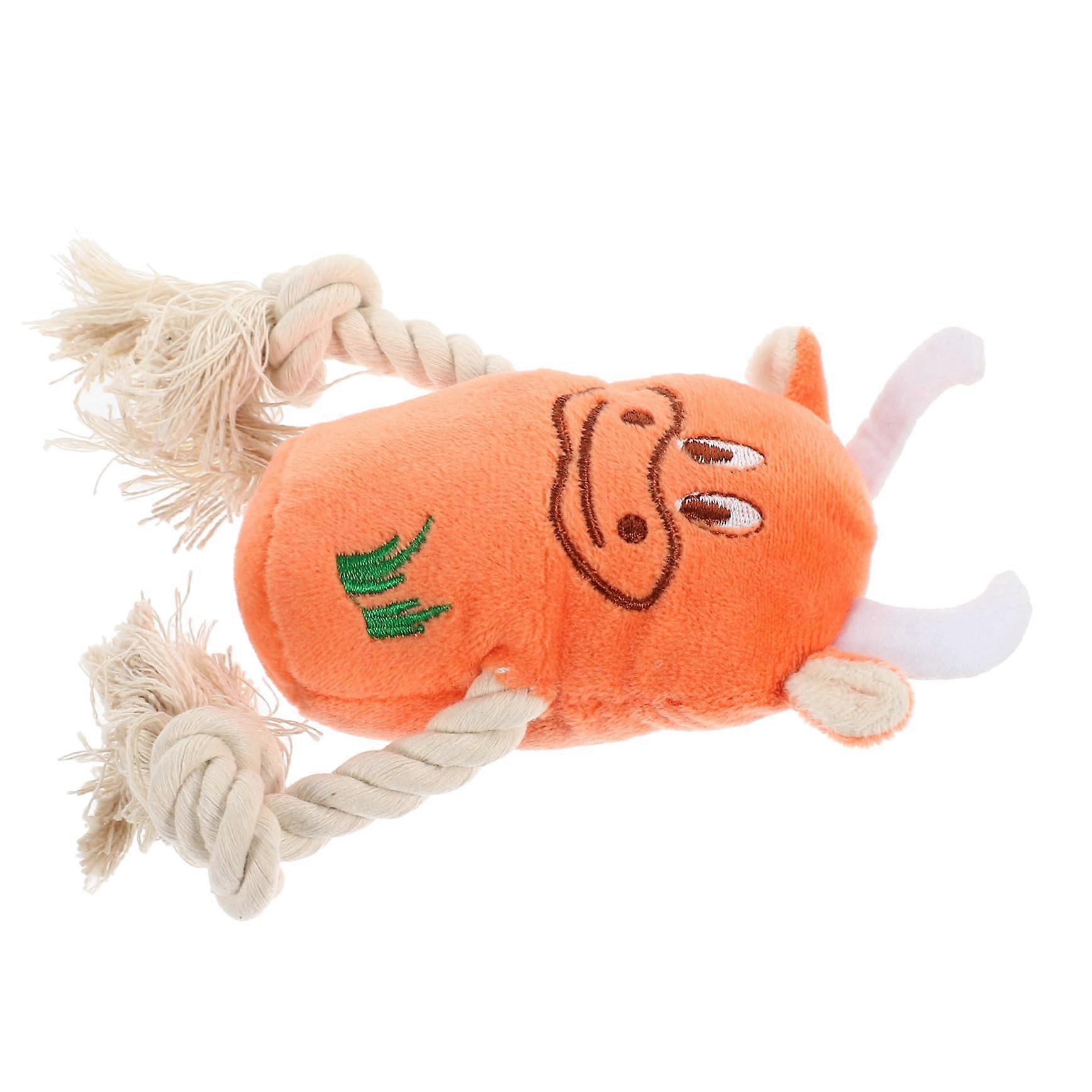 Cow Shaped Squeaky Dog Toy, Interactive Plush Toy for Small Dogs, Durable High-Quality Material, Easy to Clean