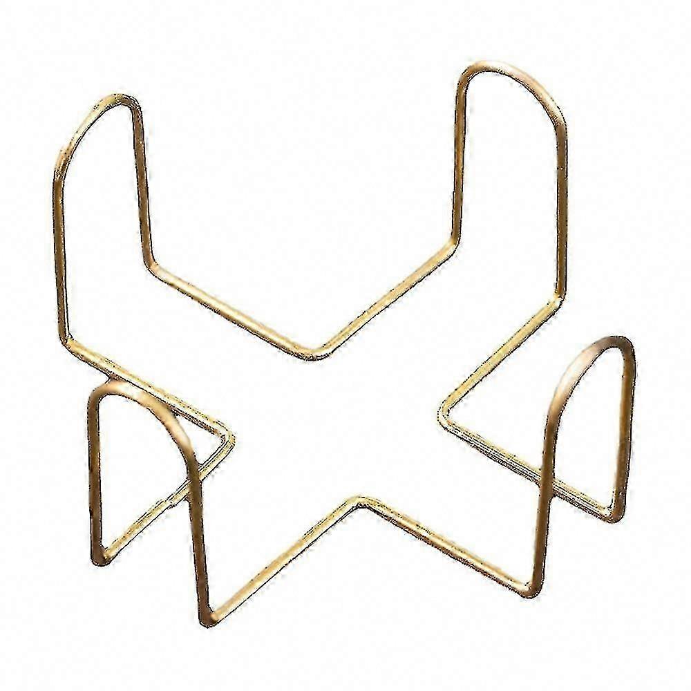 Metal Coaster Holder for Square Coasters, Gold Home Decor Accessory