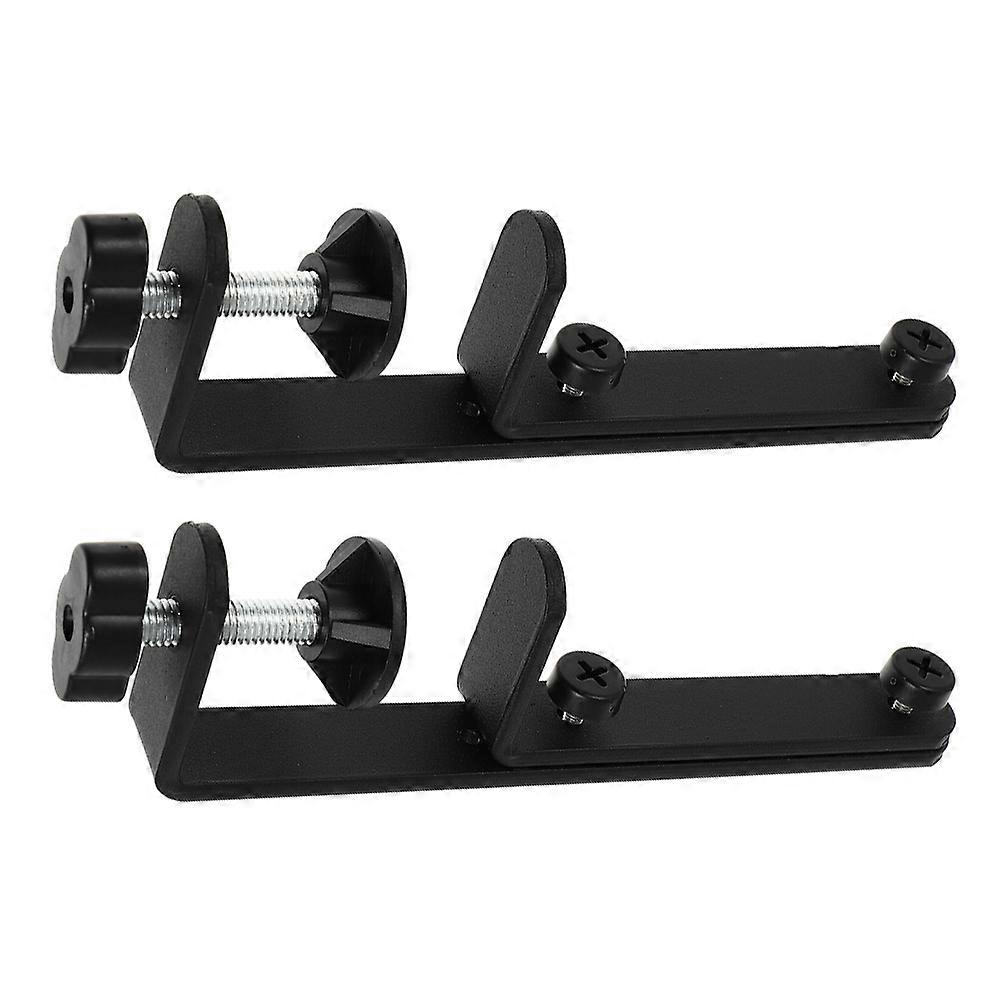 Tabletop Pegboard Stand Bracket Sturdy Display Holder for Office Supplies, Books & Decorations, Securely Fix Pegboard Panels to Desktop for