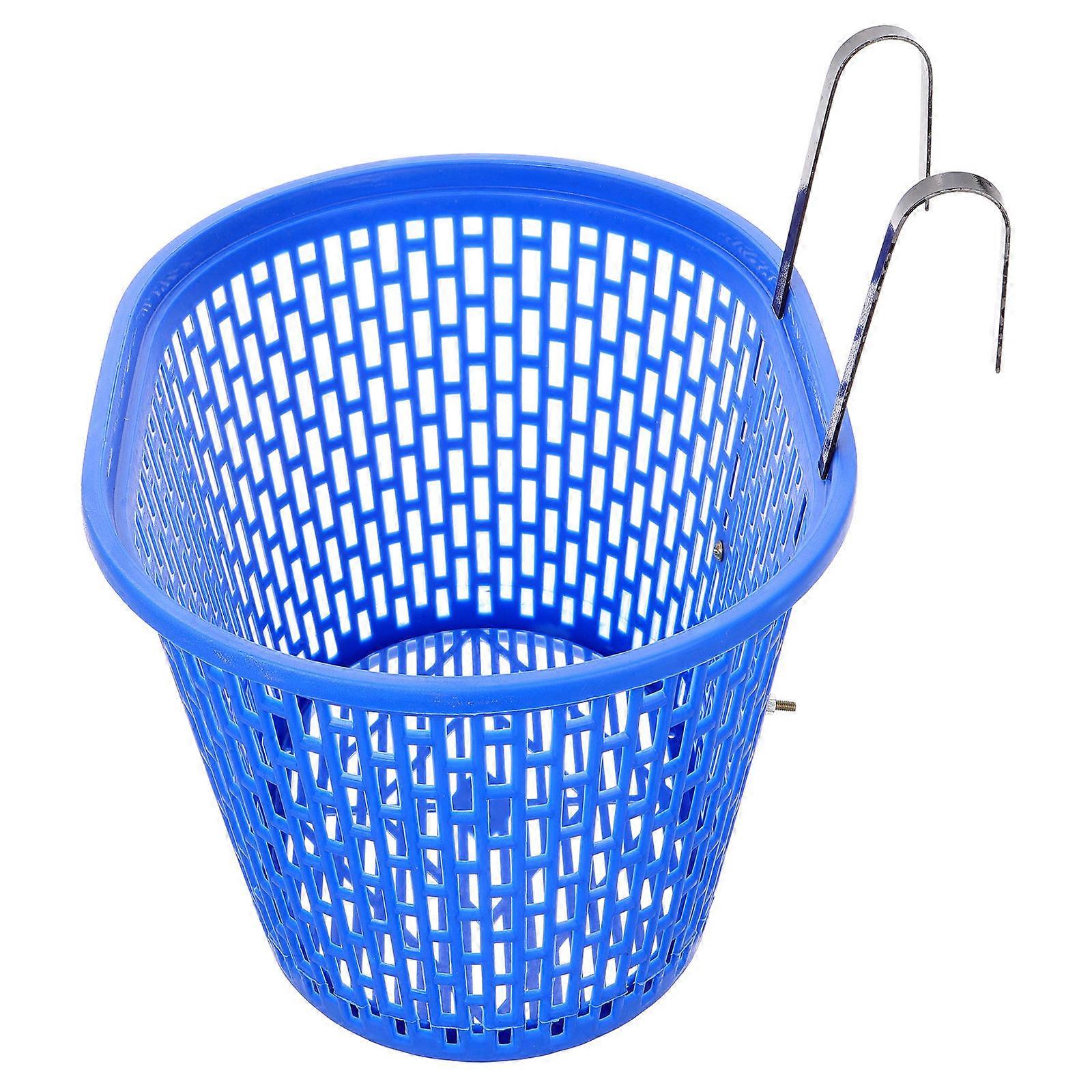 Bicycle Front Storage Basket Versatile Compatibility Bike Basket Rectangular For Shopping 1Pack