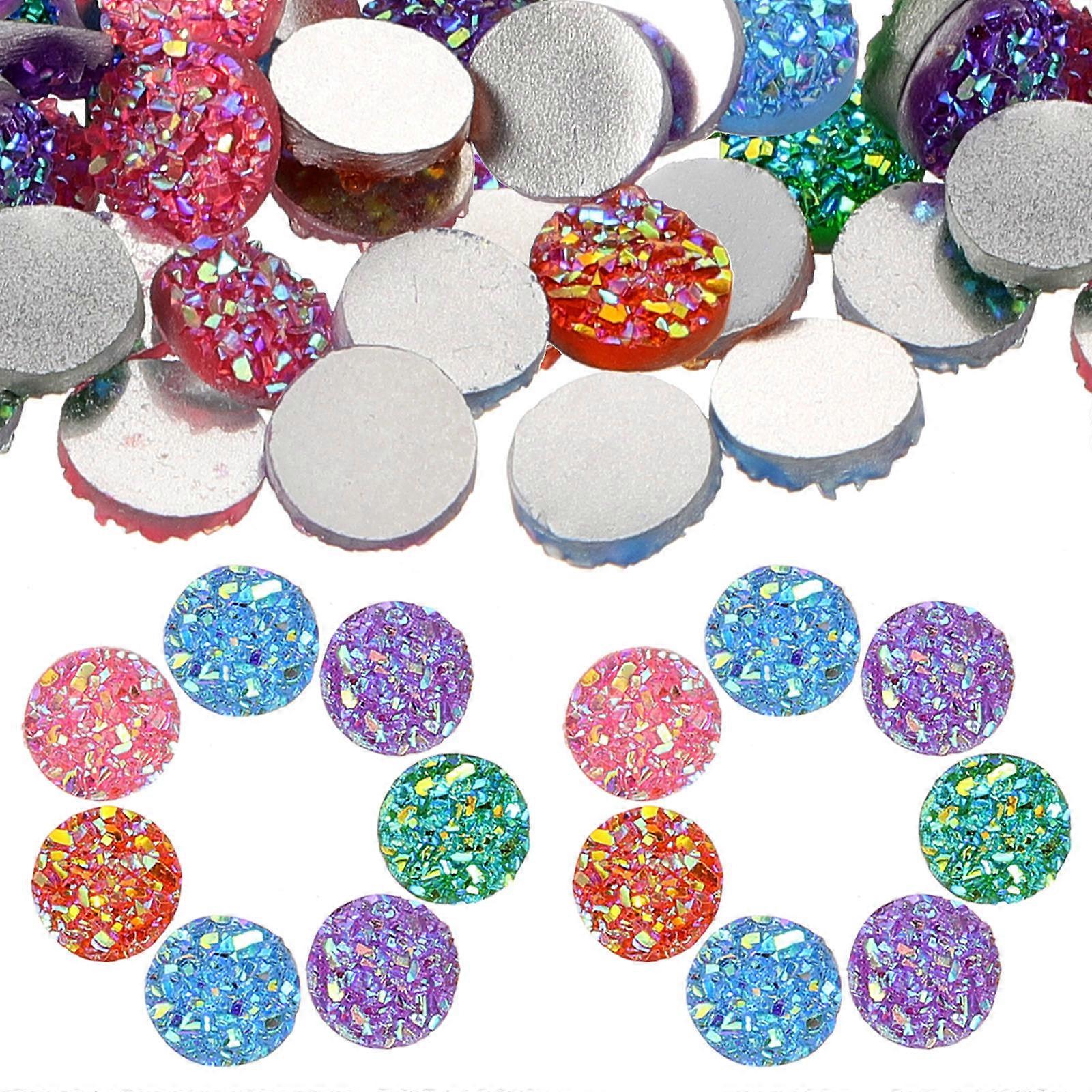 Resin Rhinestone for Crafts with 100Pcs Set