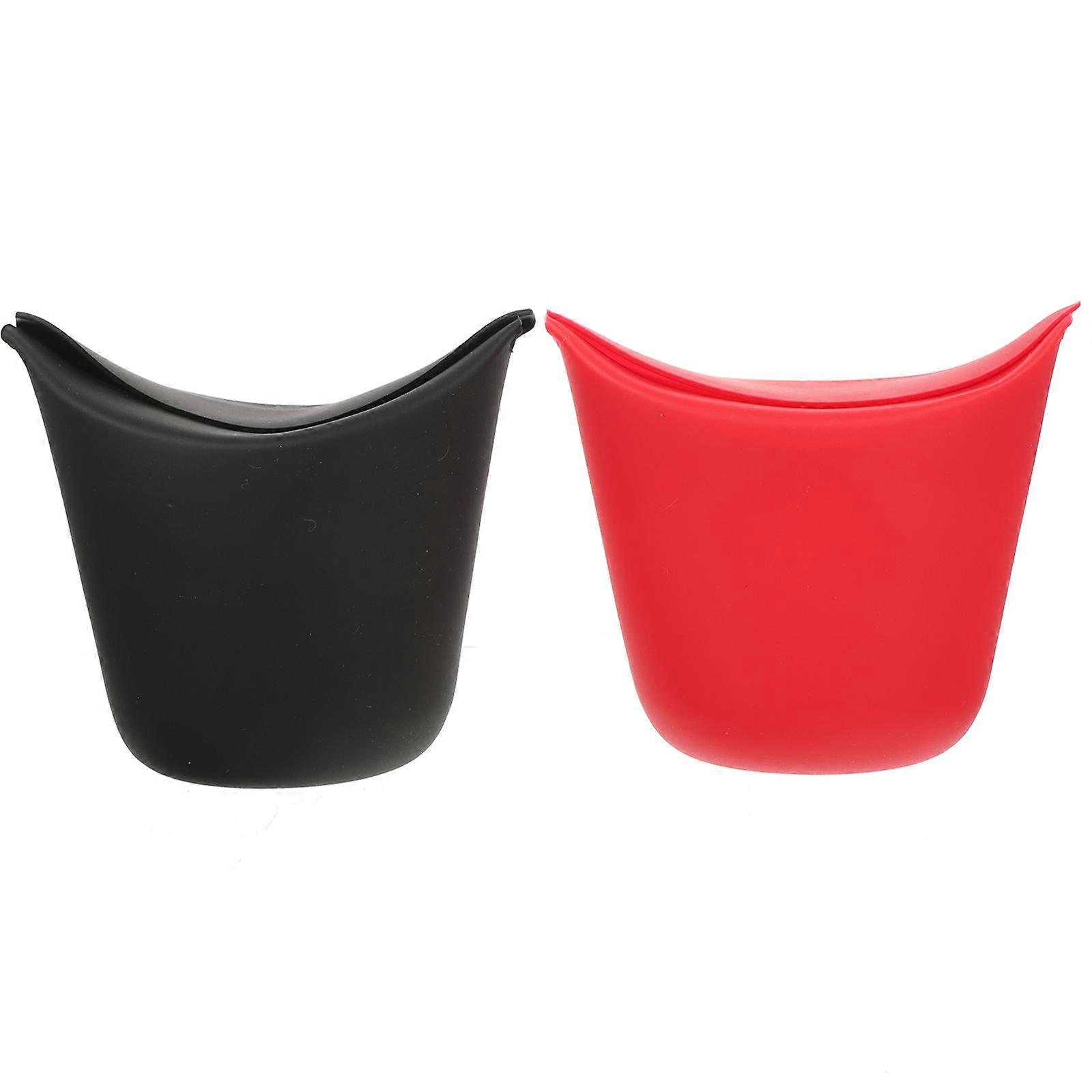 Reusable Popcorn Holders Silicone Popcorn Containers Movie Night 12X8.5X15CM Foldable 2Pcs