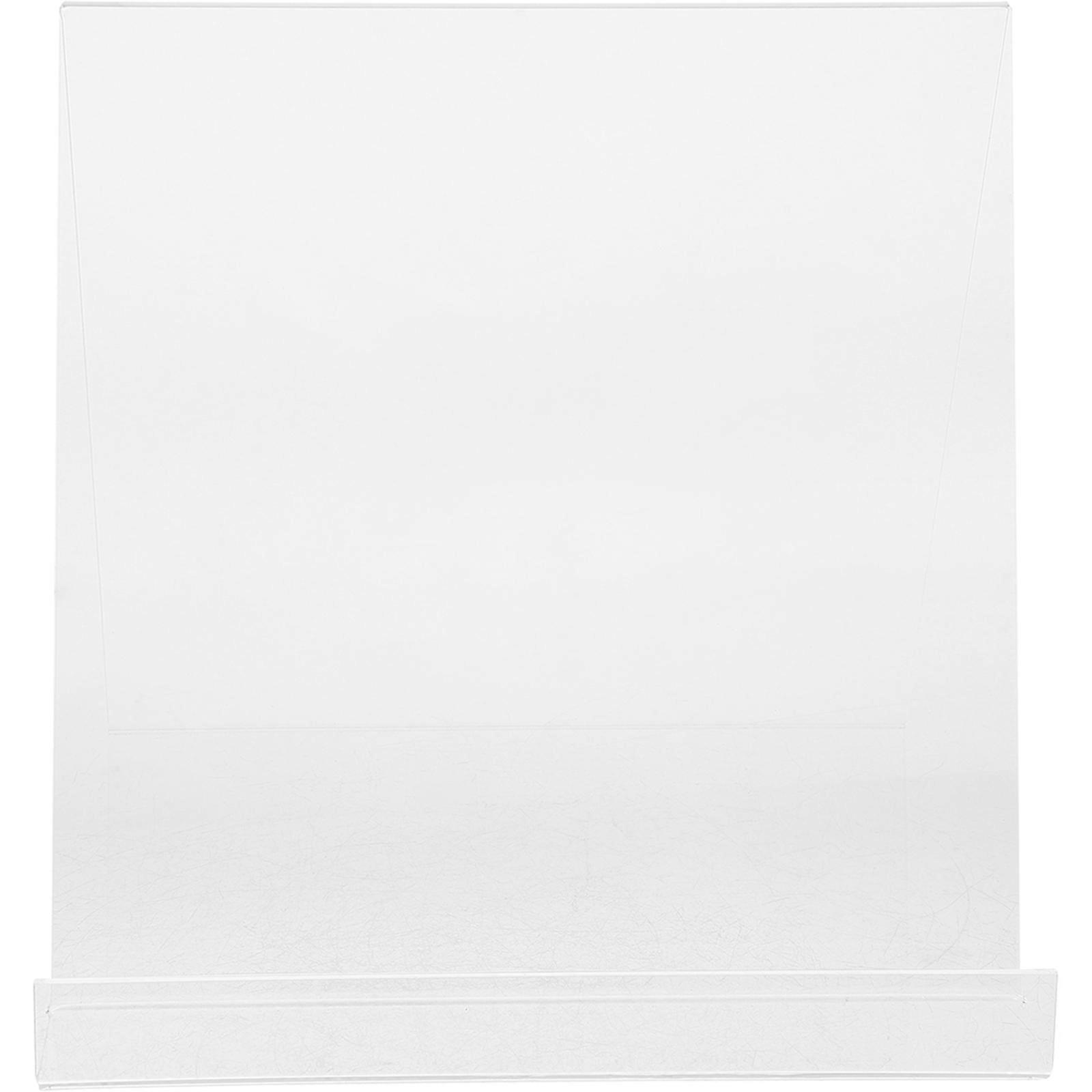 Mehrzweck-Display-Ständer Klarer Buchhalter-Ständer A4 Design Dokumentenorganisation 20,00 x 19,50 x 19,50 cm 1-Packung