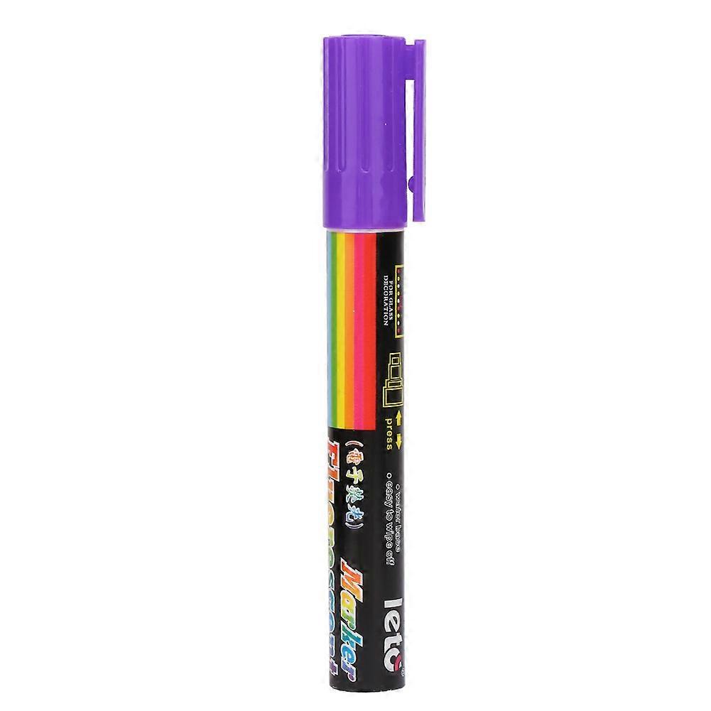 High Quality Plastic Bee Queen Marker Pen Mark Paint Tool Bee Keeping Tools 8 Colors(Purple)