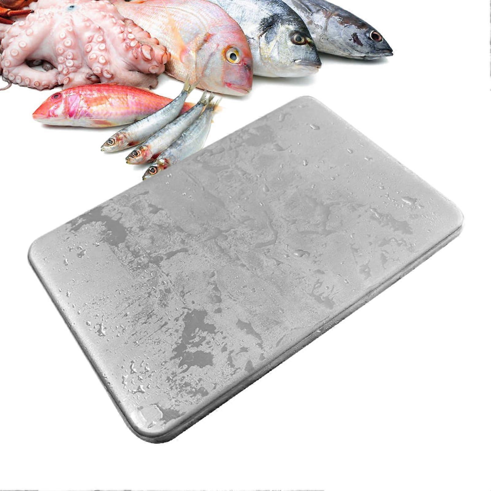 Stainless Steel Ice Bag for Lunch Boxes, Reusable Square Ice Pack, Quick Freezing, No Water Needed, Long Lasting