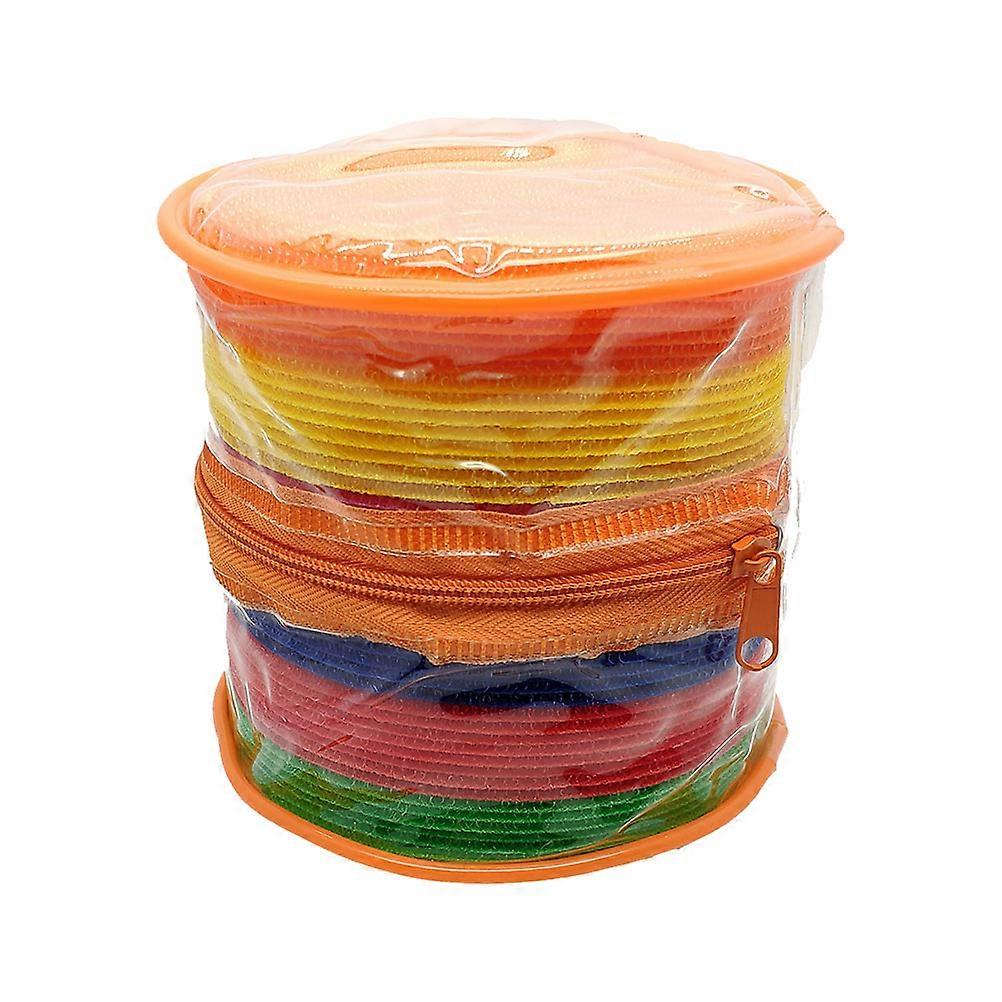 Self Adhesive Dot Nylon Adhesive Fastener Tape For Kids Parties 48Pcs Multi Colors Circular Waterproof Stickers