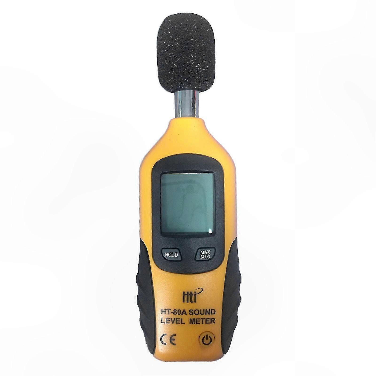 Compact Digital Decibel Meter for Noise Measurement in Industrial Settings