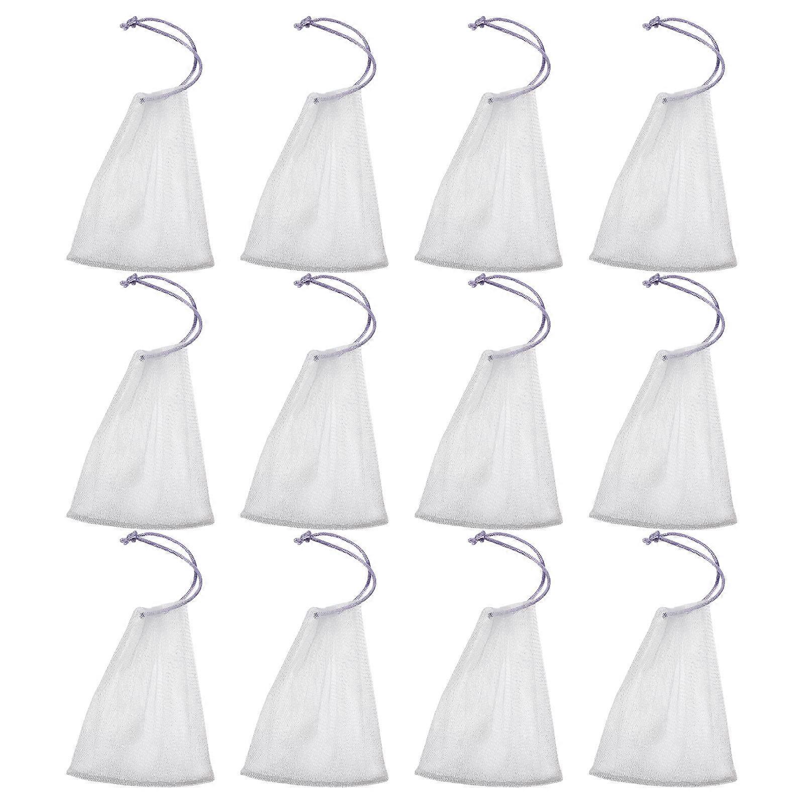 40pcs Hanging Handmade Soap Bubbler Facial Foaming Net Foamer