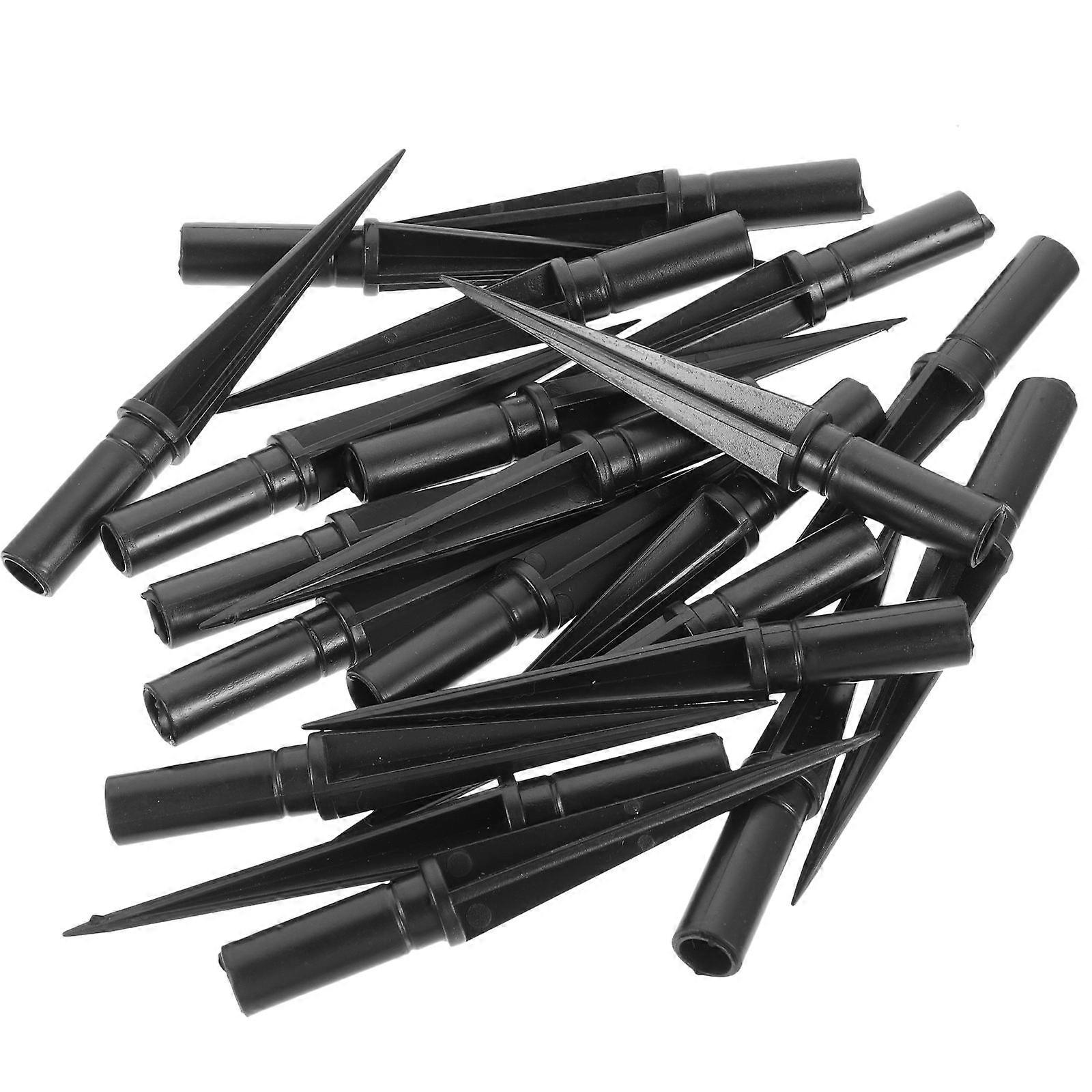 20pcs Durable Plastic Garden Solar Light Stakes Replacement Spikes for Pathway Landscaping Outdoor Decor Weatherproof Easy Installation