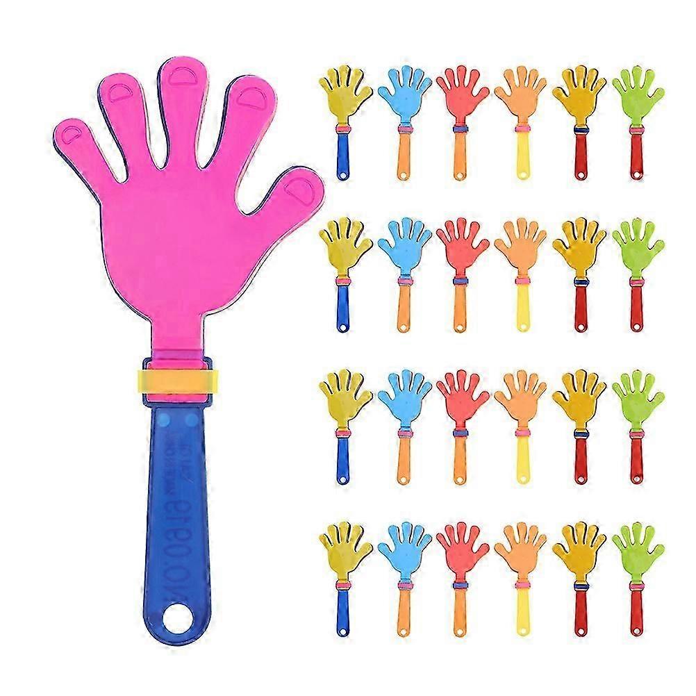Children Toys Noise Maker Party Assorted Color Hand Shape Cheering Props For School Party 25Pcs