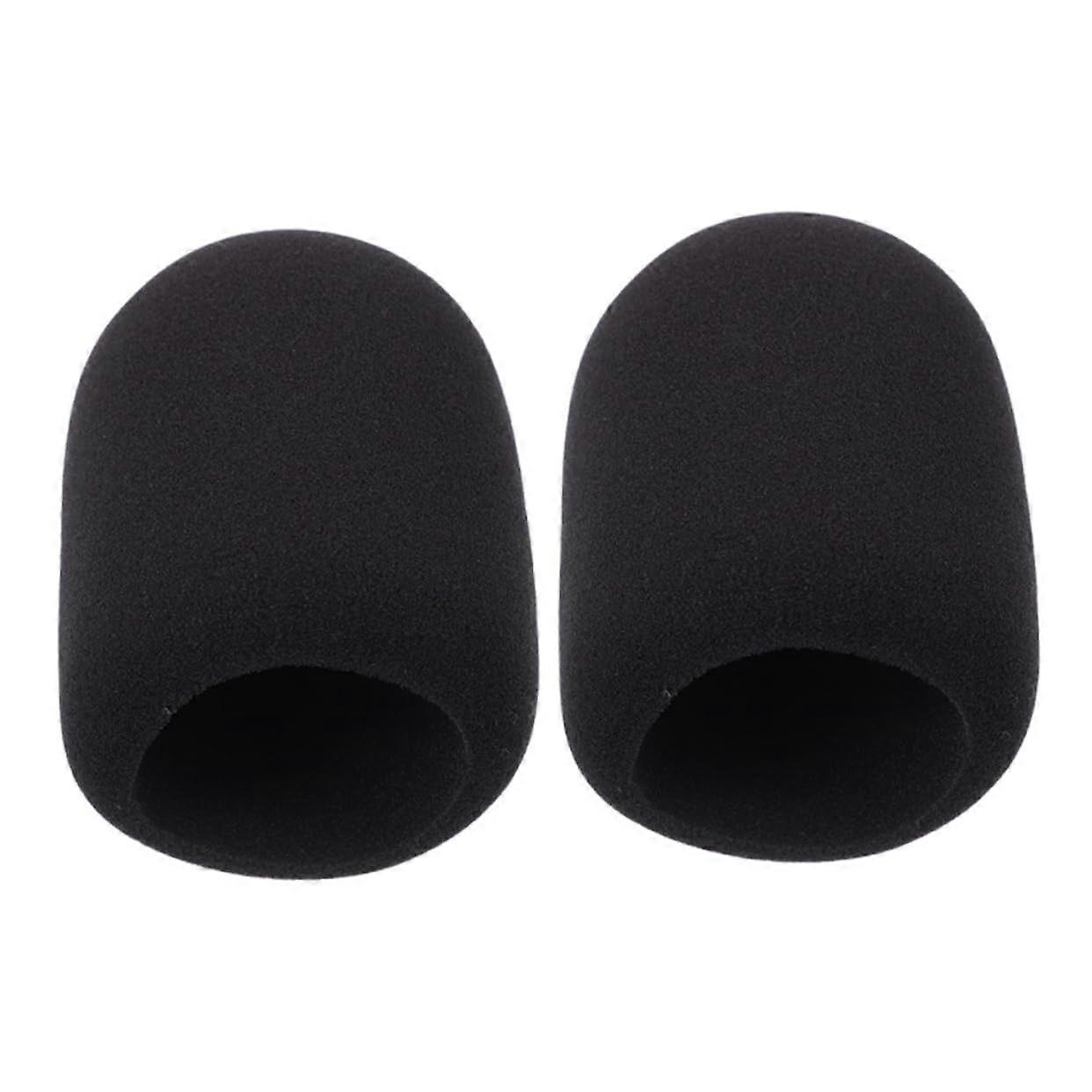 Microphone Protection Covers 2-Pack Moisture-Resistant Hygienic Windshield Compatible with Various Models